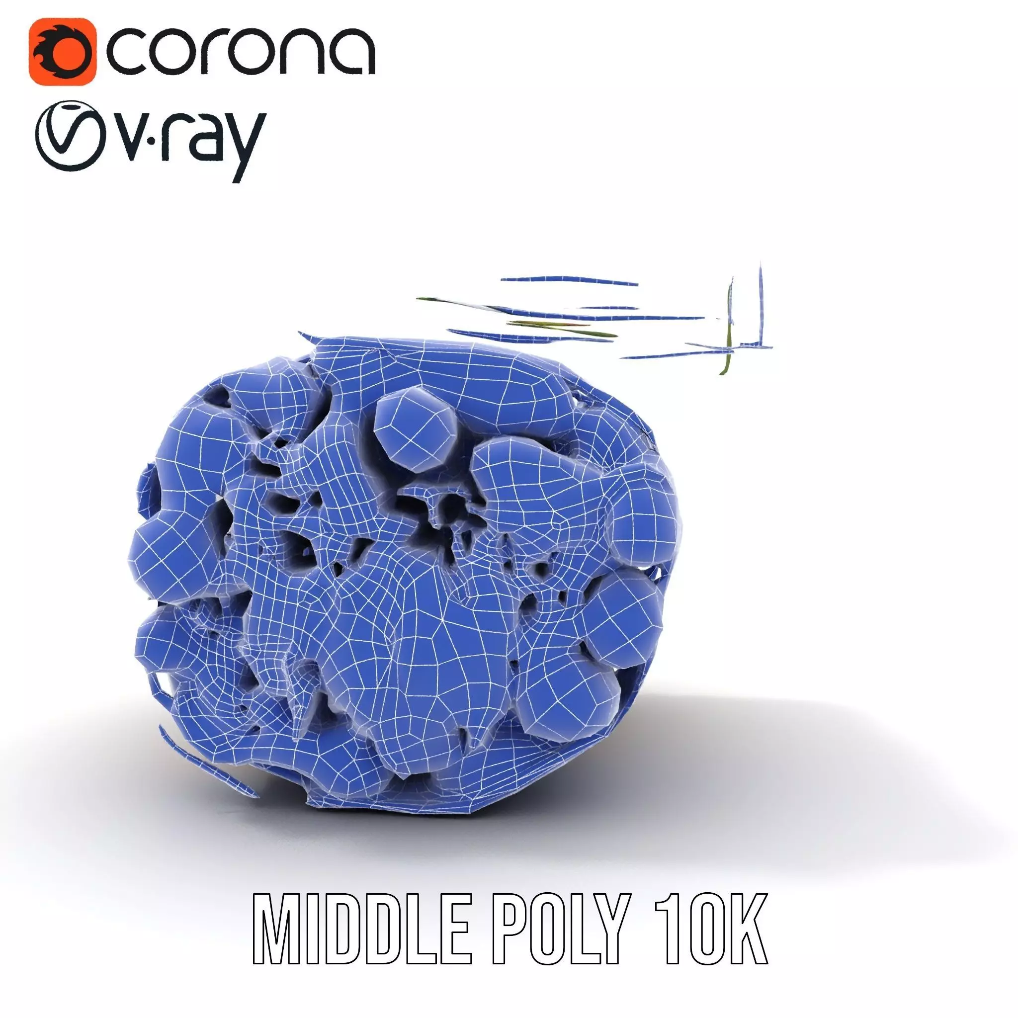 Natural Herb Bundle model pack Low-poly 3D model_27