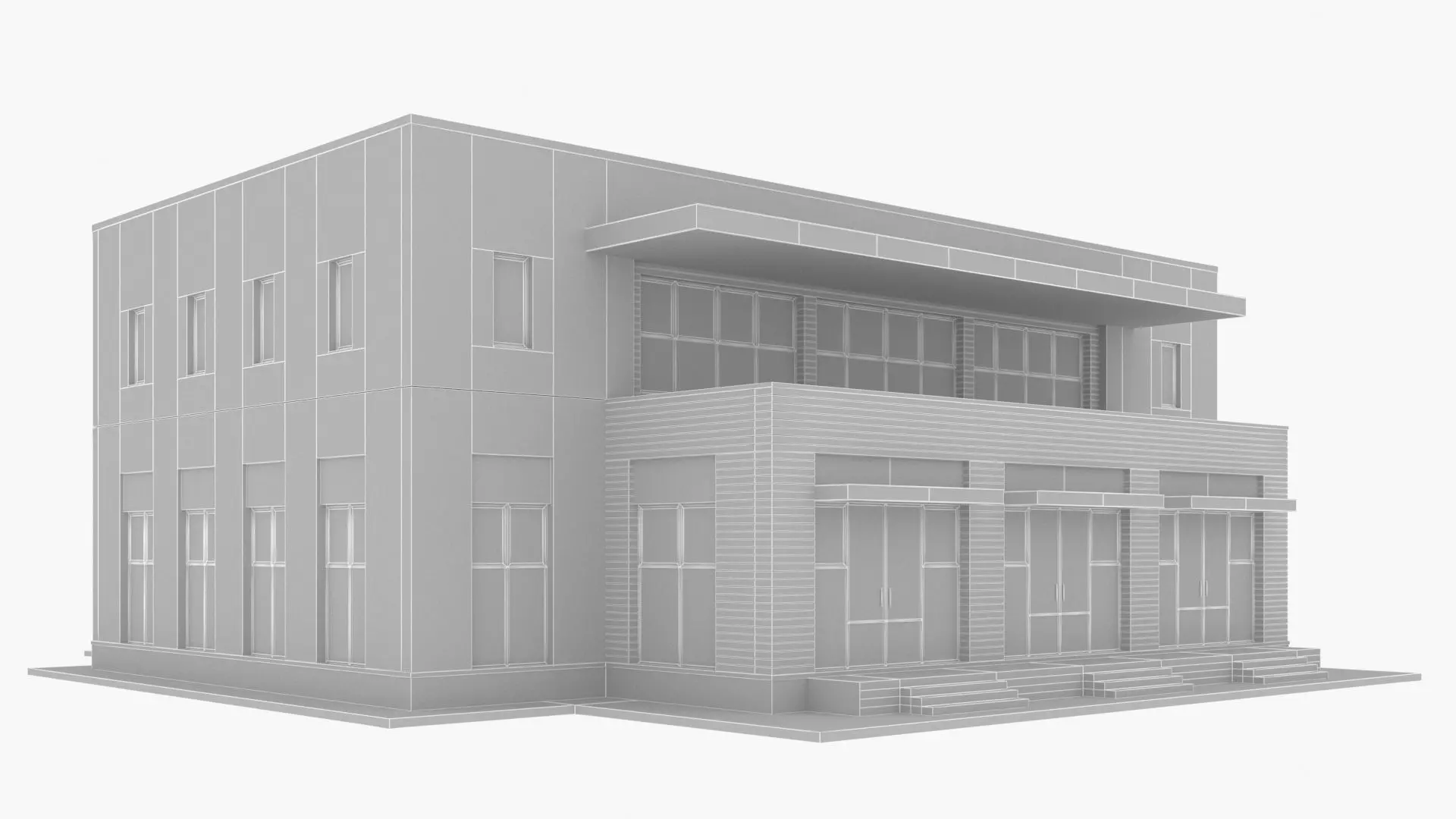 building Low-poly 3D model_7