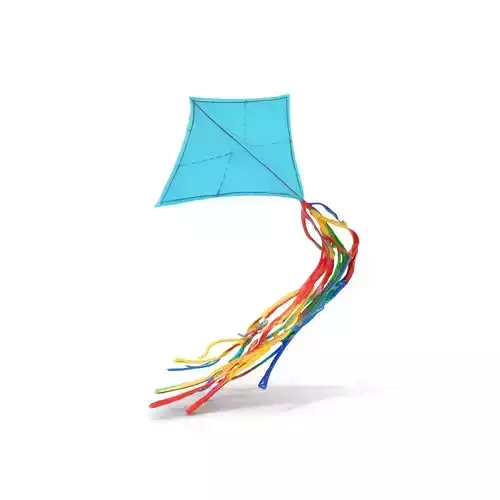 Vivid Sky Kite model pack Low-poly 3D model Vivid Sky Kite model pack Low-poly 3D model