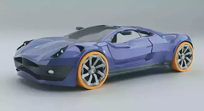 Concept car 2011 Free 3D model