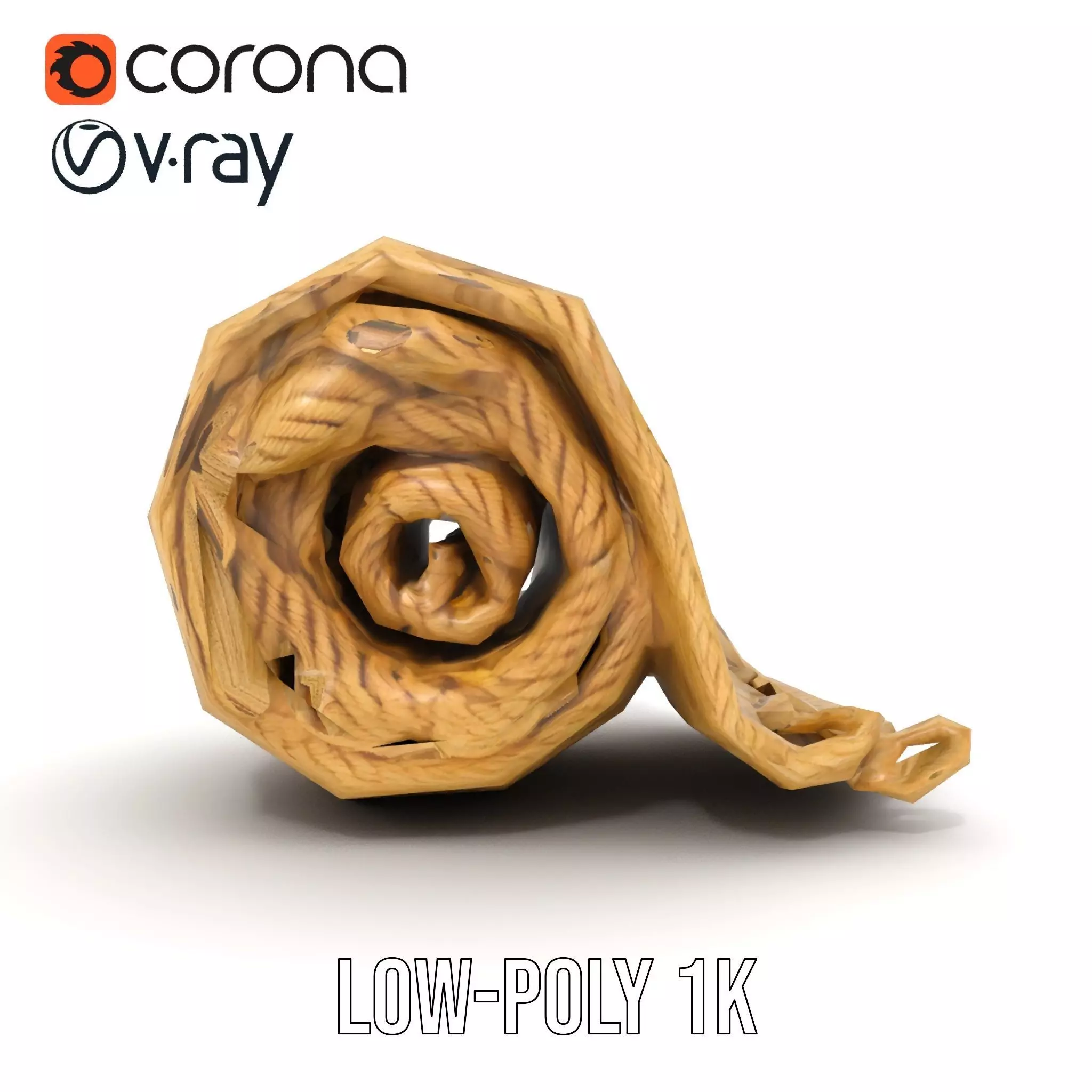 Cream Cozy Blanket model pack Low-poly 3D model_22