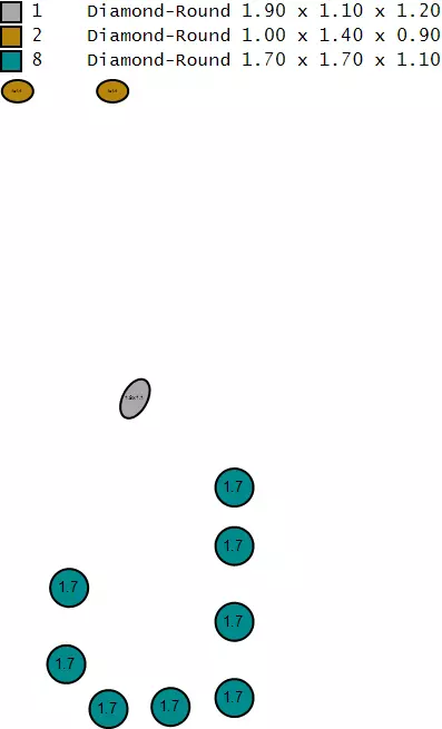 3D Gold Pendant 3D Printable Model 3D print model_4