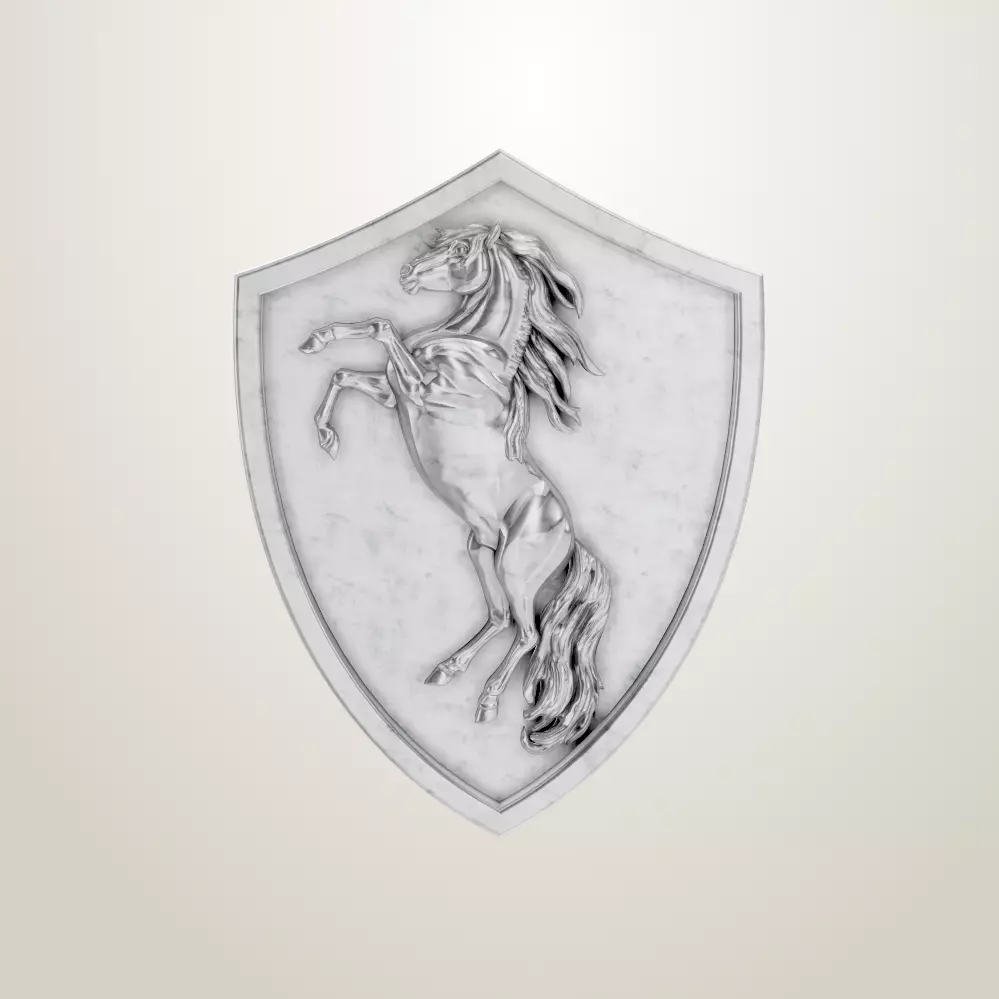 Ferrari Car best 3D horse 3D print model