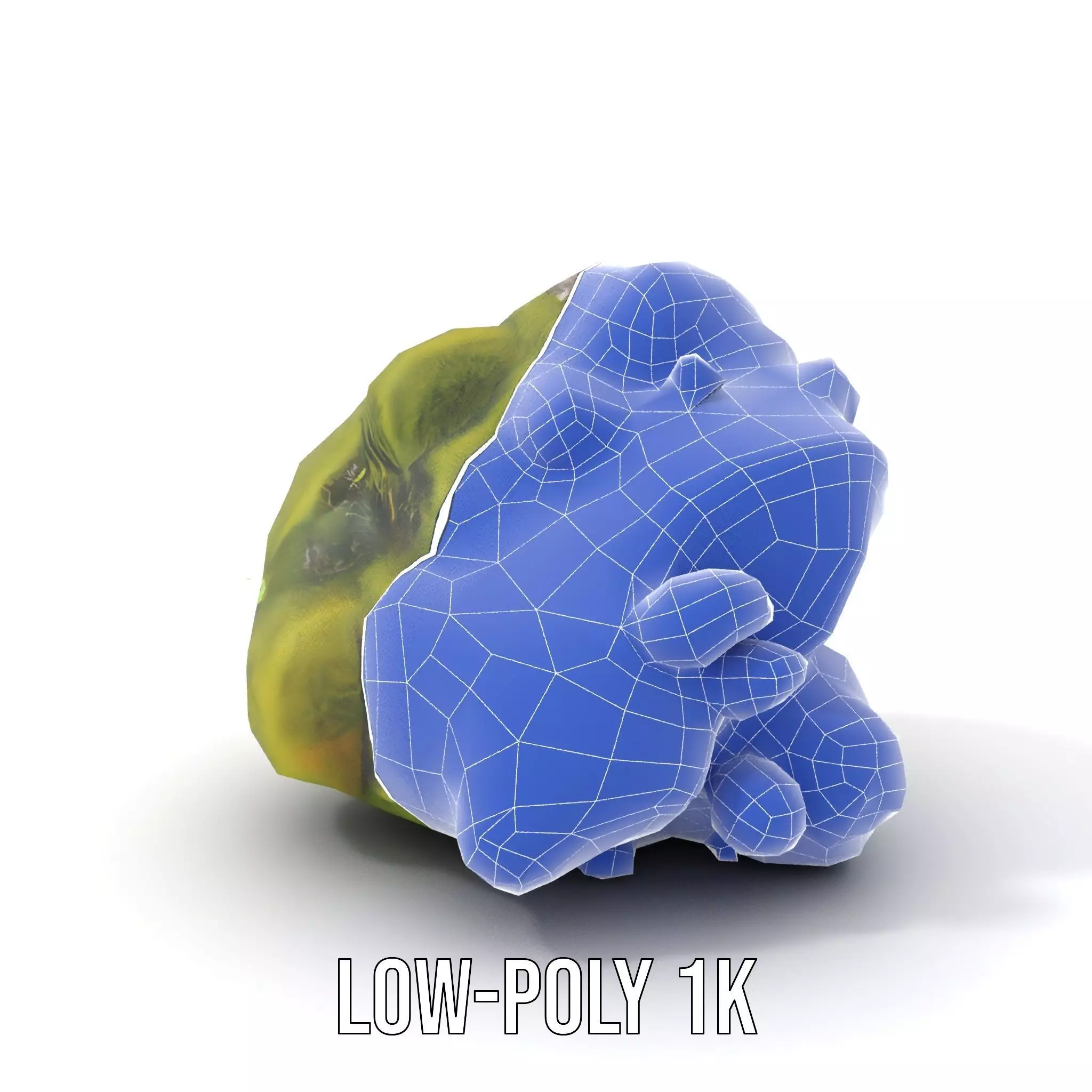 Mossy Rock Jungle model pack Low-poly 3D model_21