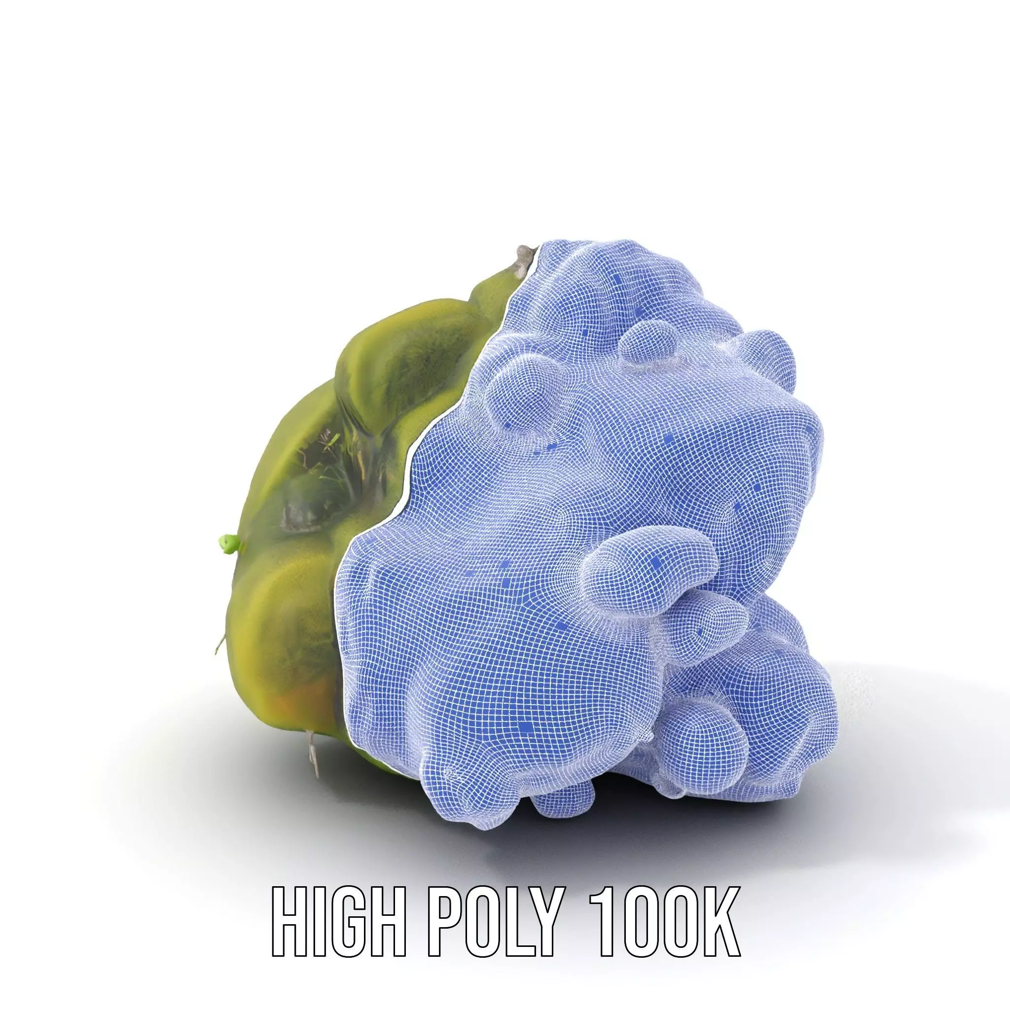 Mossy Rock Jungle model pack Low-poly 3D model_4