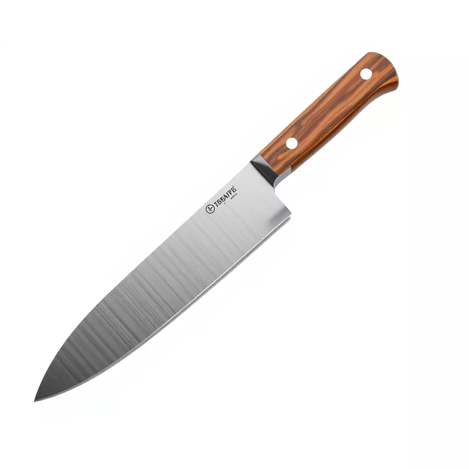 Ebony Chef Knife model pack Low-poly 3D model_2