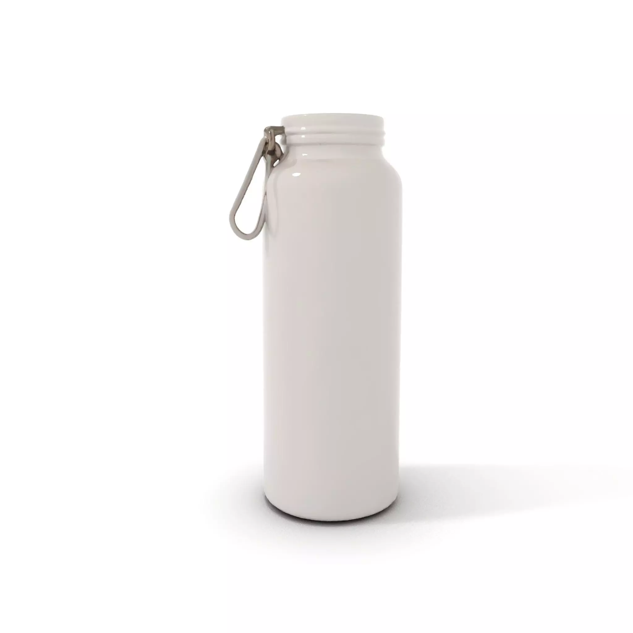 Sleek Steel Bottle model pack Low-poly 3D model_0