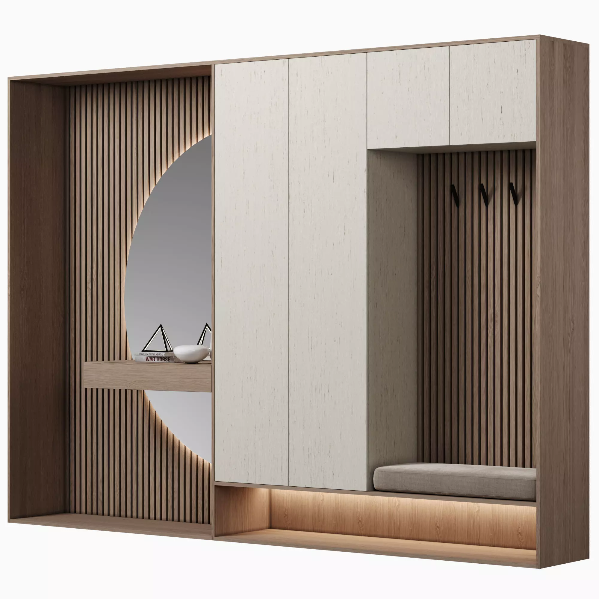 Hallway 12 3D model_1