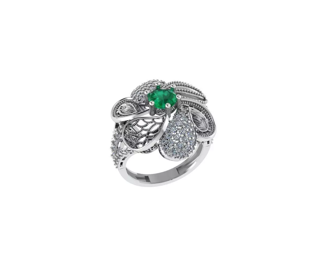 Rings 3D print model_1