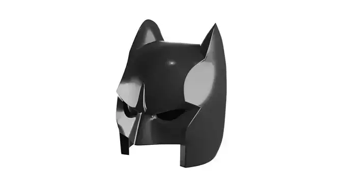 Custom3Dprint Minifigure Accessory -Batman Headgear V2