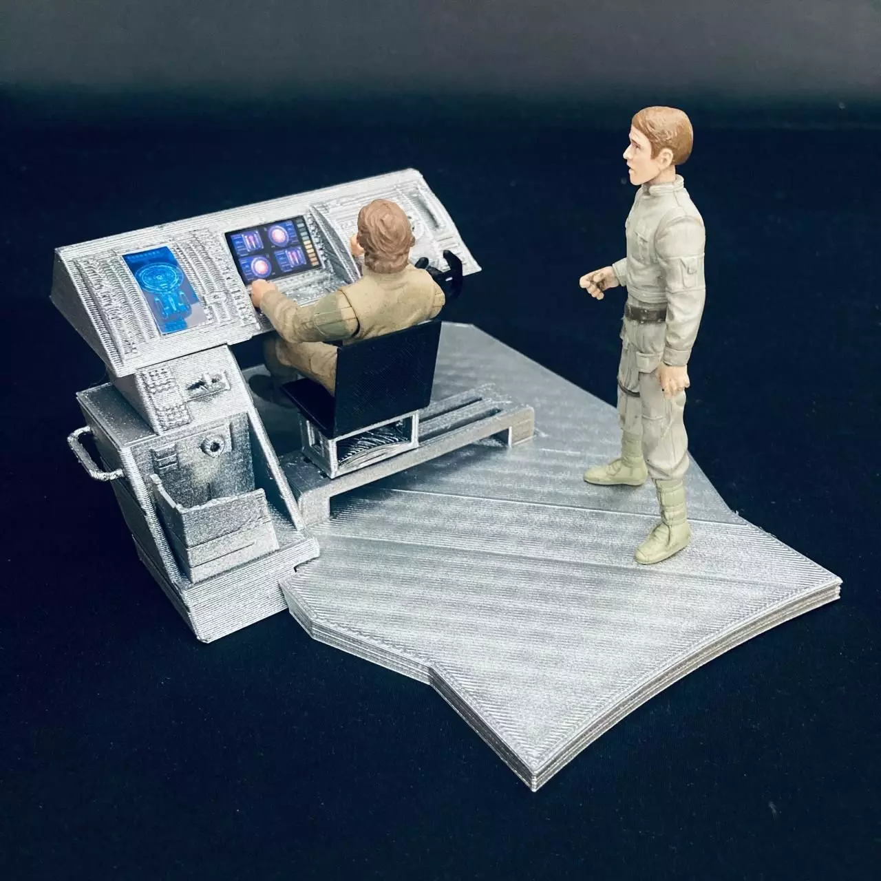 Star Trek Enterprice NX-01 Bridge 3D print model