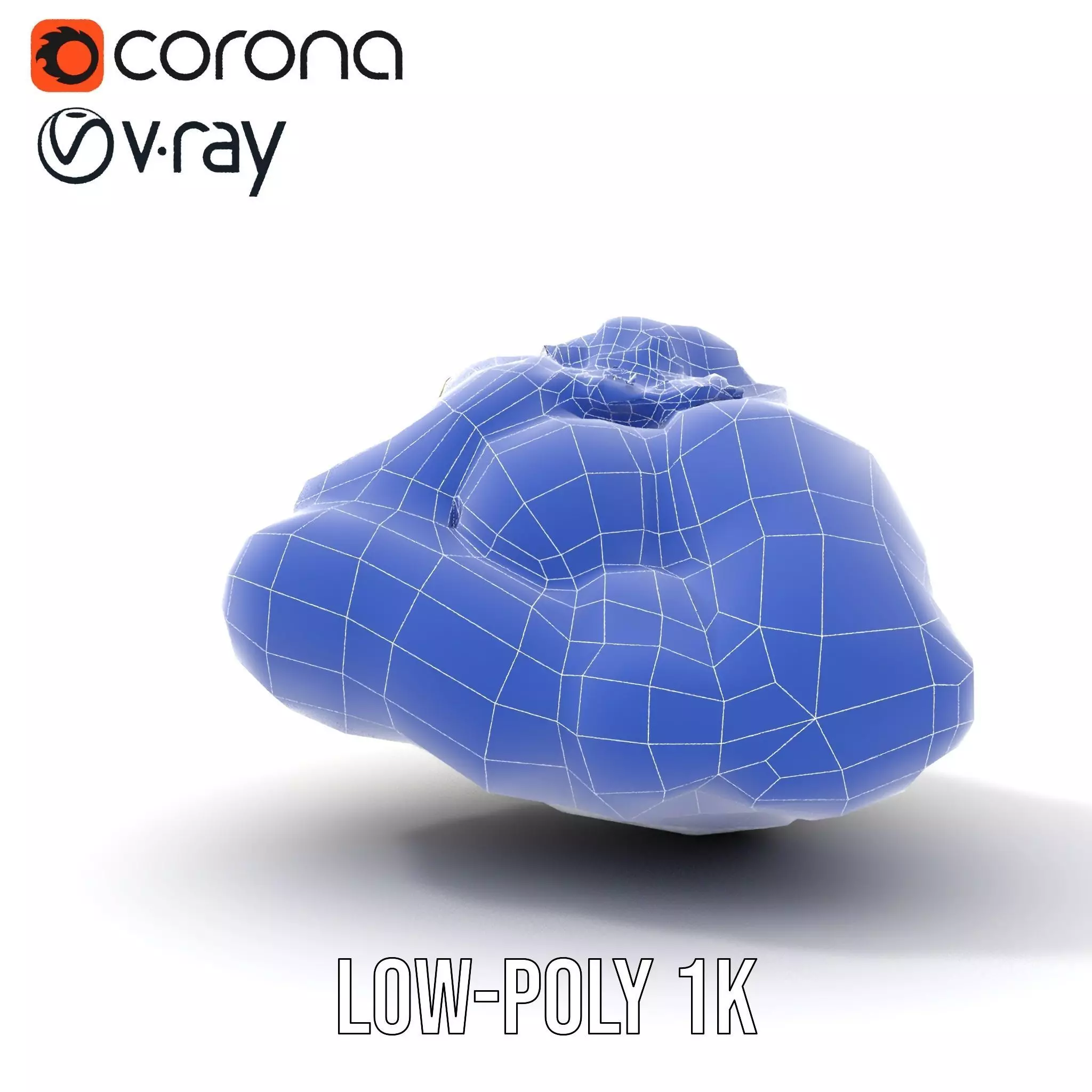 Lush Forest Moss model pack Low-poly 3D model_22