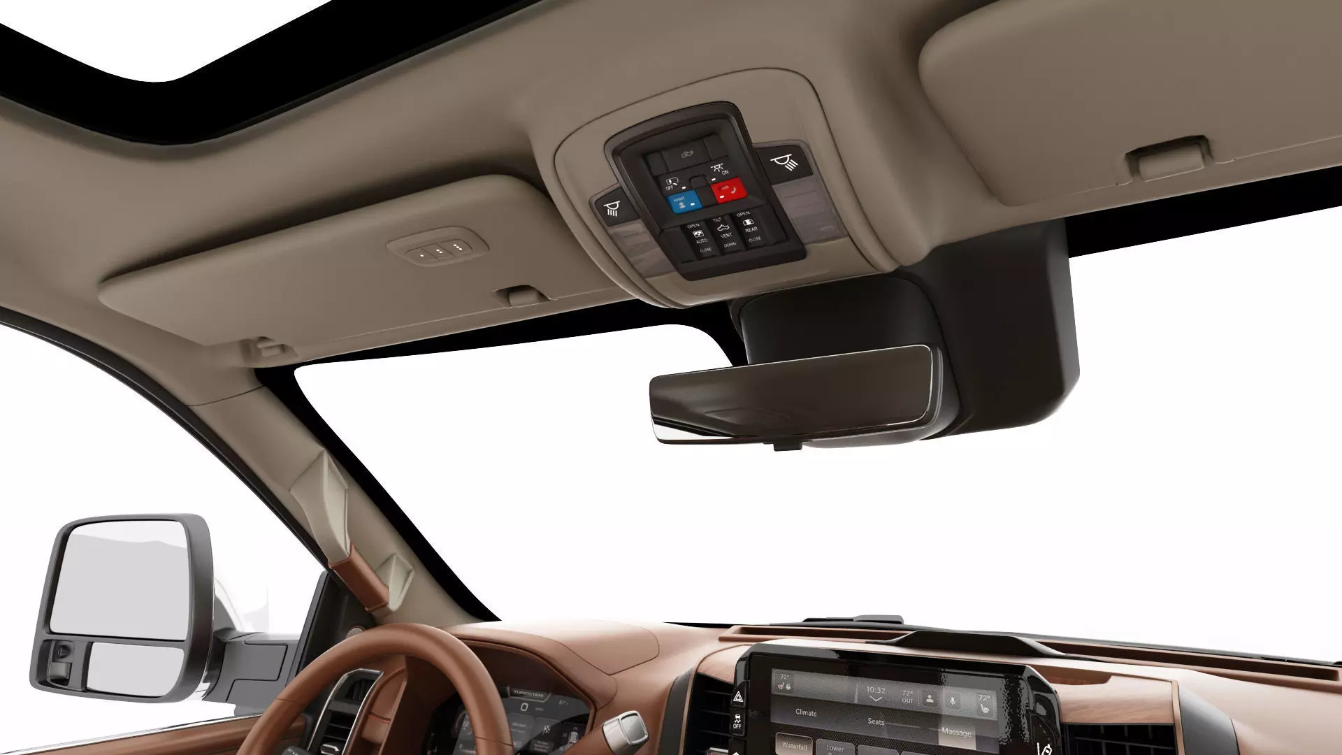 Ram 2500 HD Limited Longhorn 2025 3D model_28