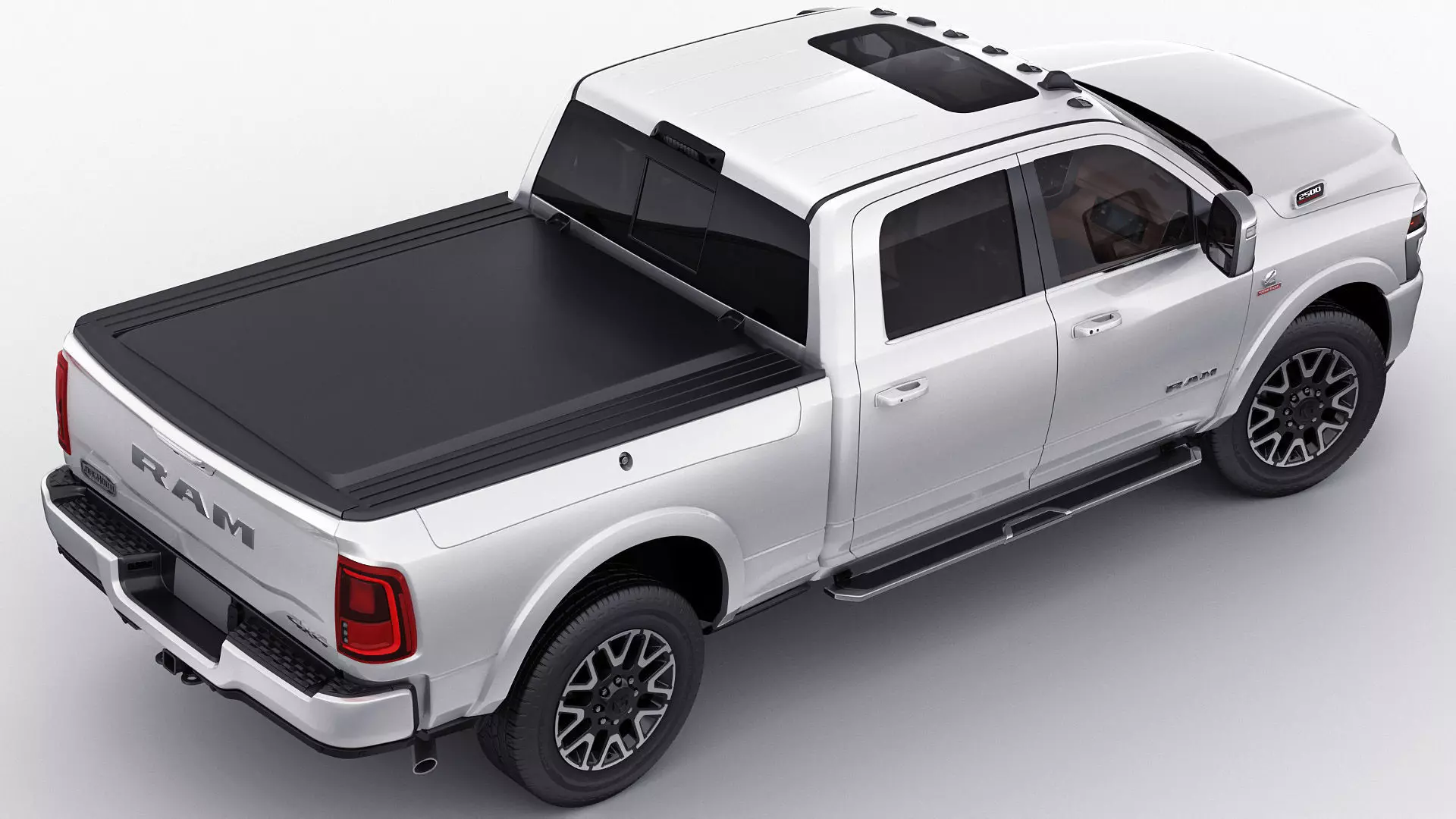 Ram 2500 HD Limited Longhorn 2025 3D model_10