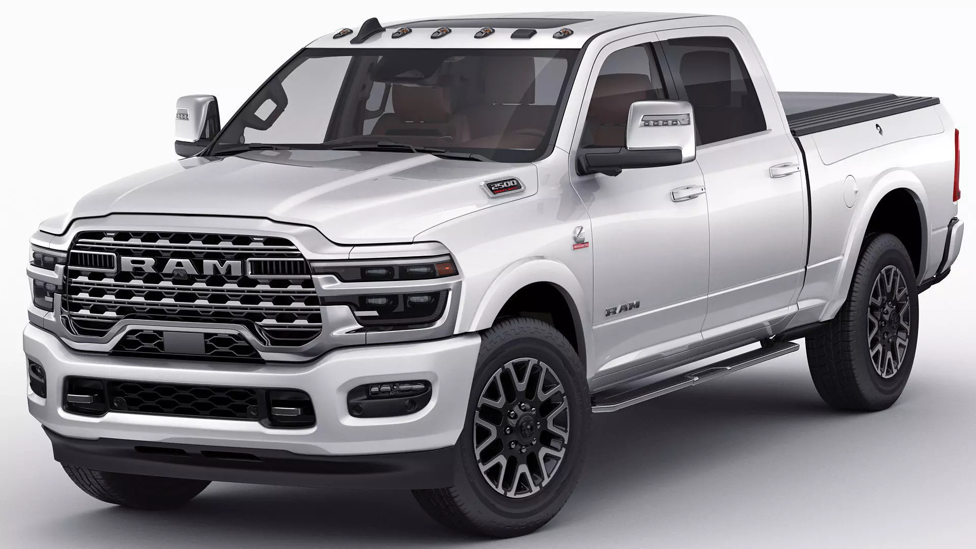 Ram 2500 HD Limited Longhorn 2025 3D model_1