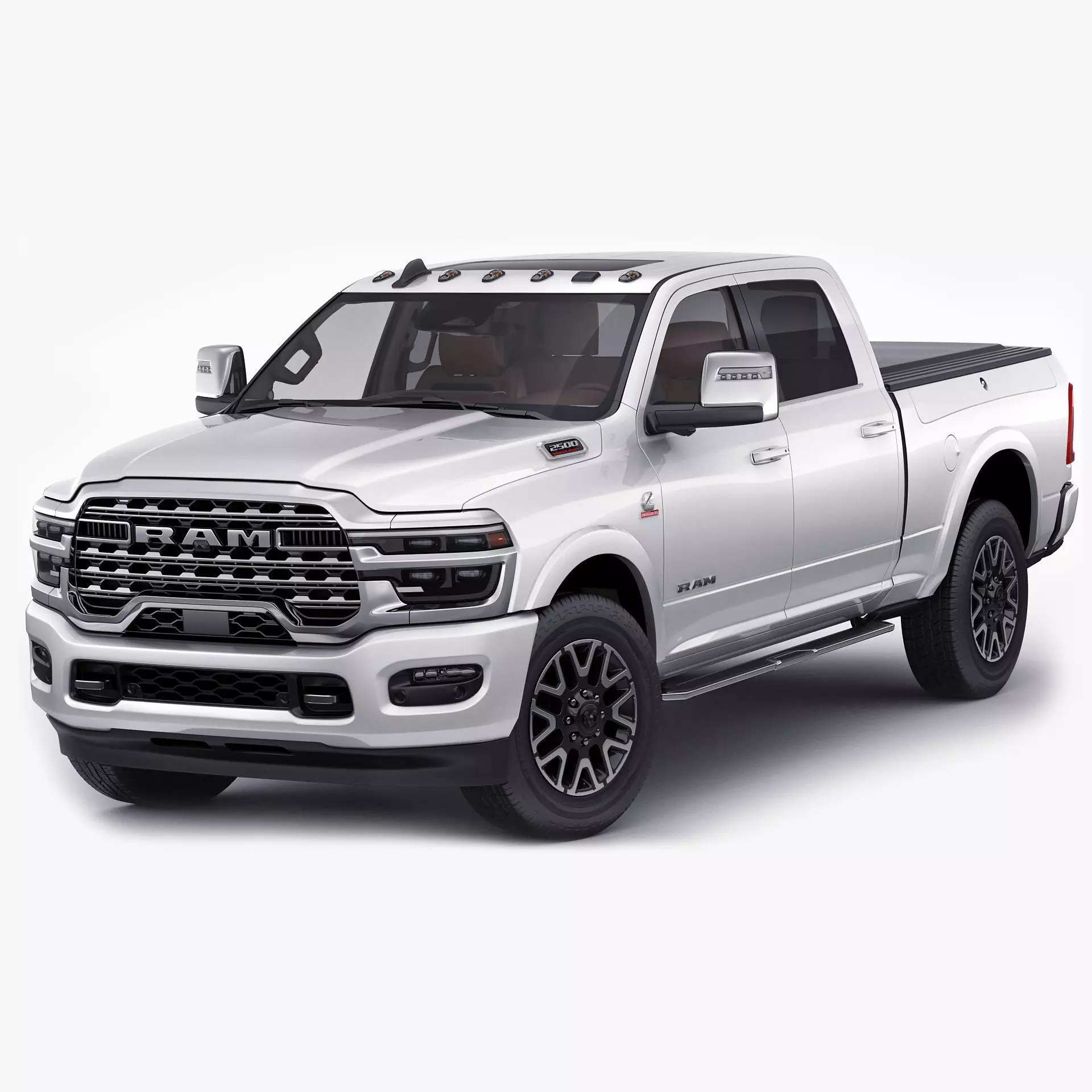 Ram 2500 HD Limited Longhorn 2025 3D model_0