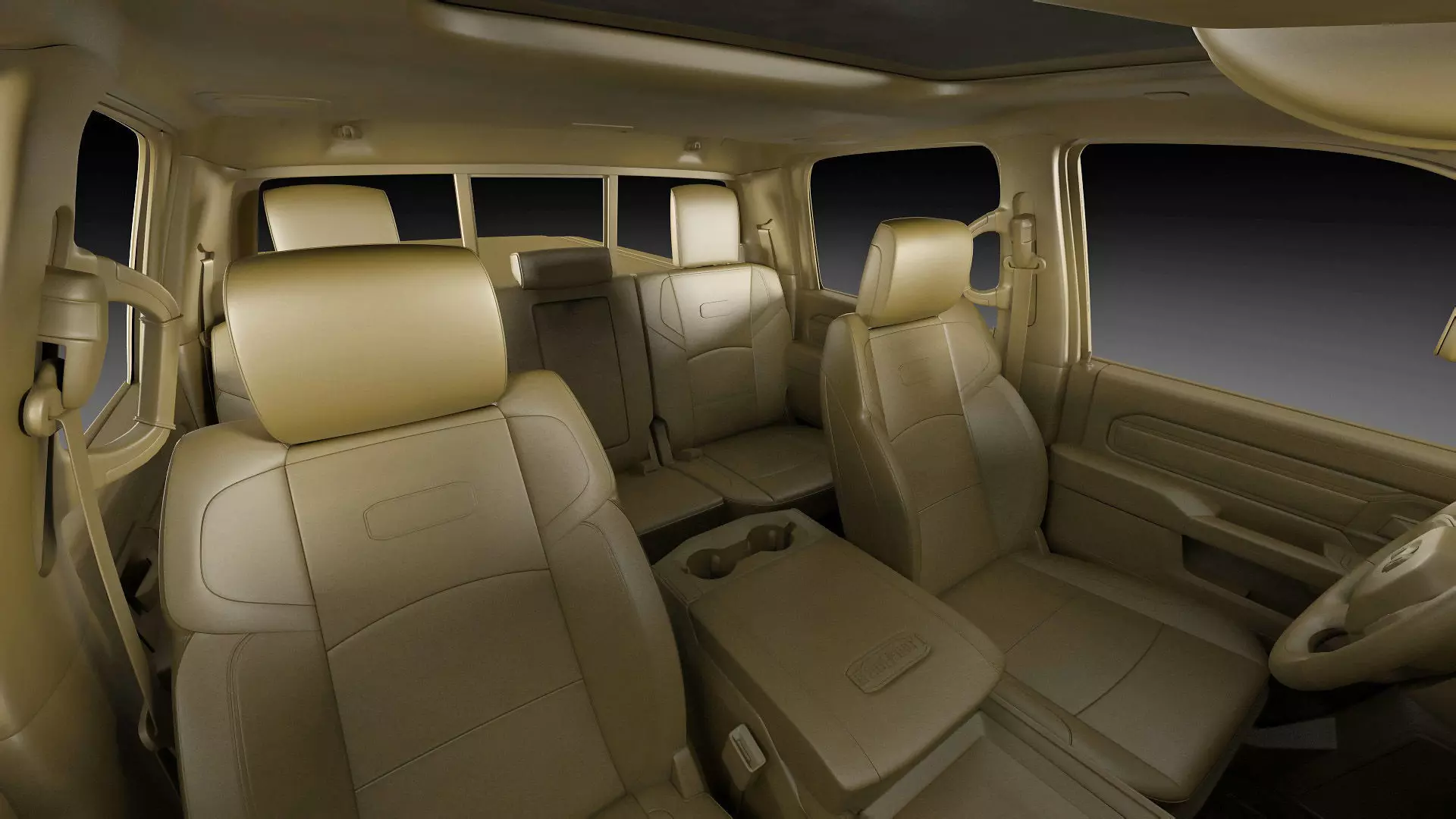 Ram 2500 HD Limited Longhorn 2025 3D model_35
