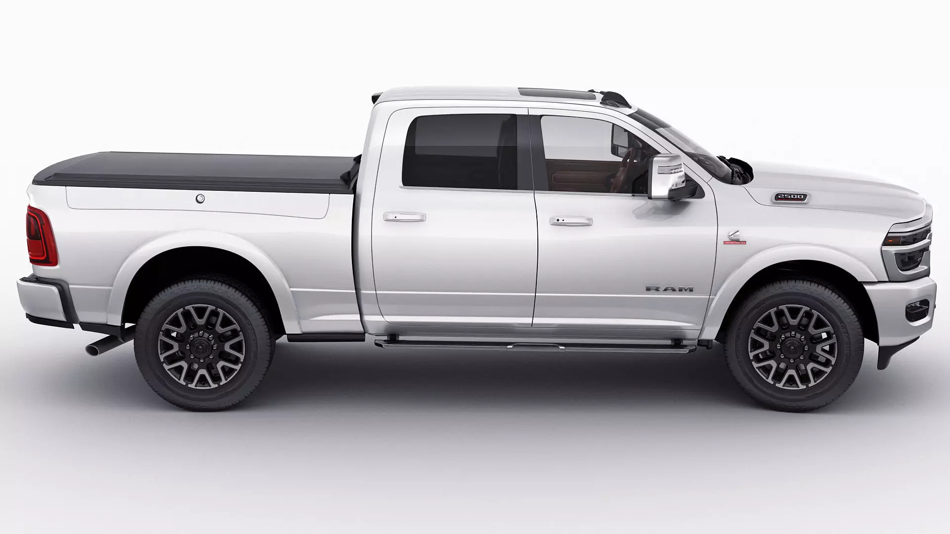 Ram 2500 HD Limited Longhorn 2025 3D model_6