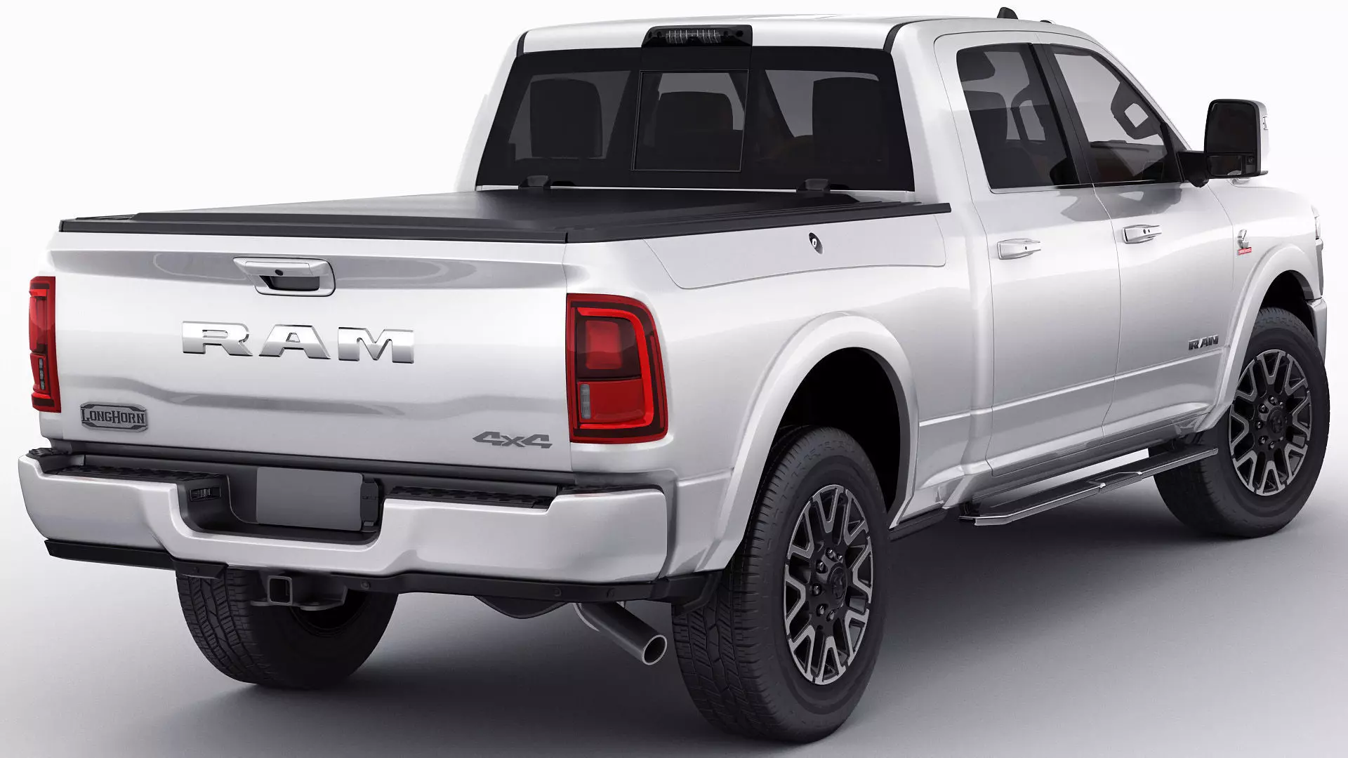 Ram 2500 HD Limited Longhorn 2025 3D model_3