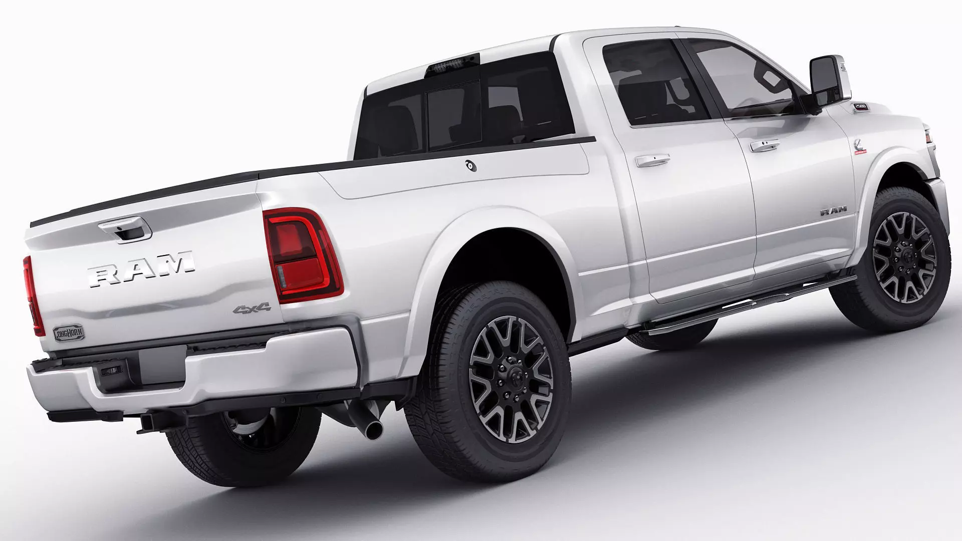 Ram 2500 HD Limited Longhorn 2025 3D model_12