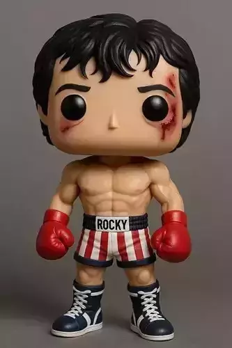 Funko - Rocky Printable Doll
