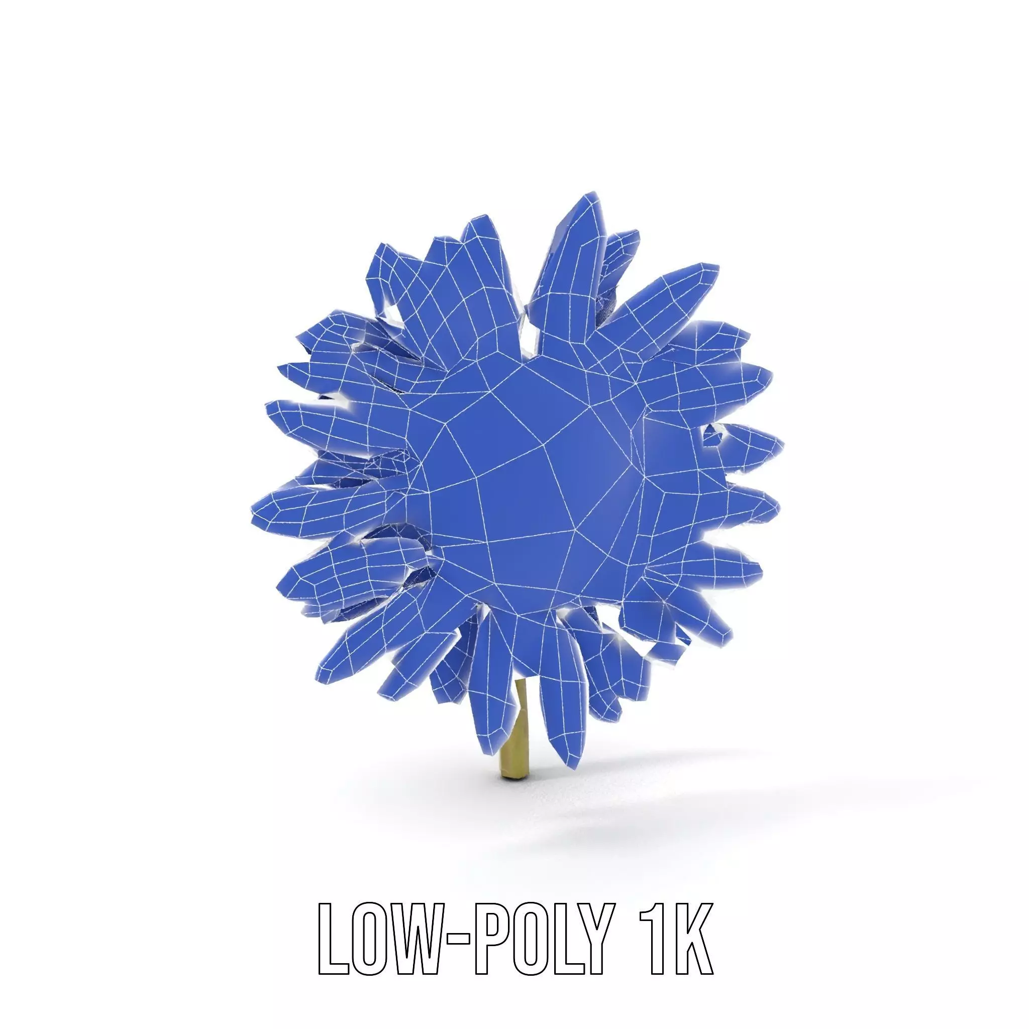 Radiant Sunflower model pack Low-poly 3D model_28