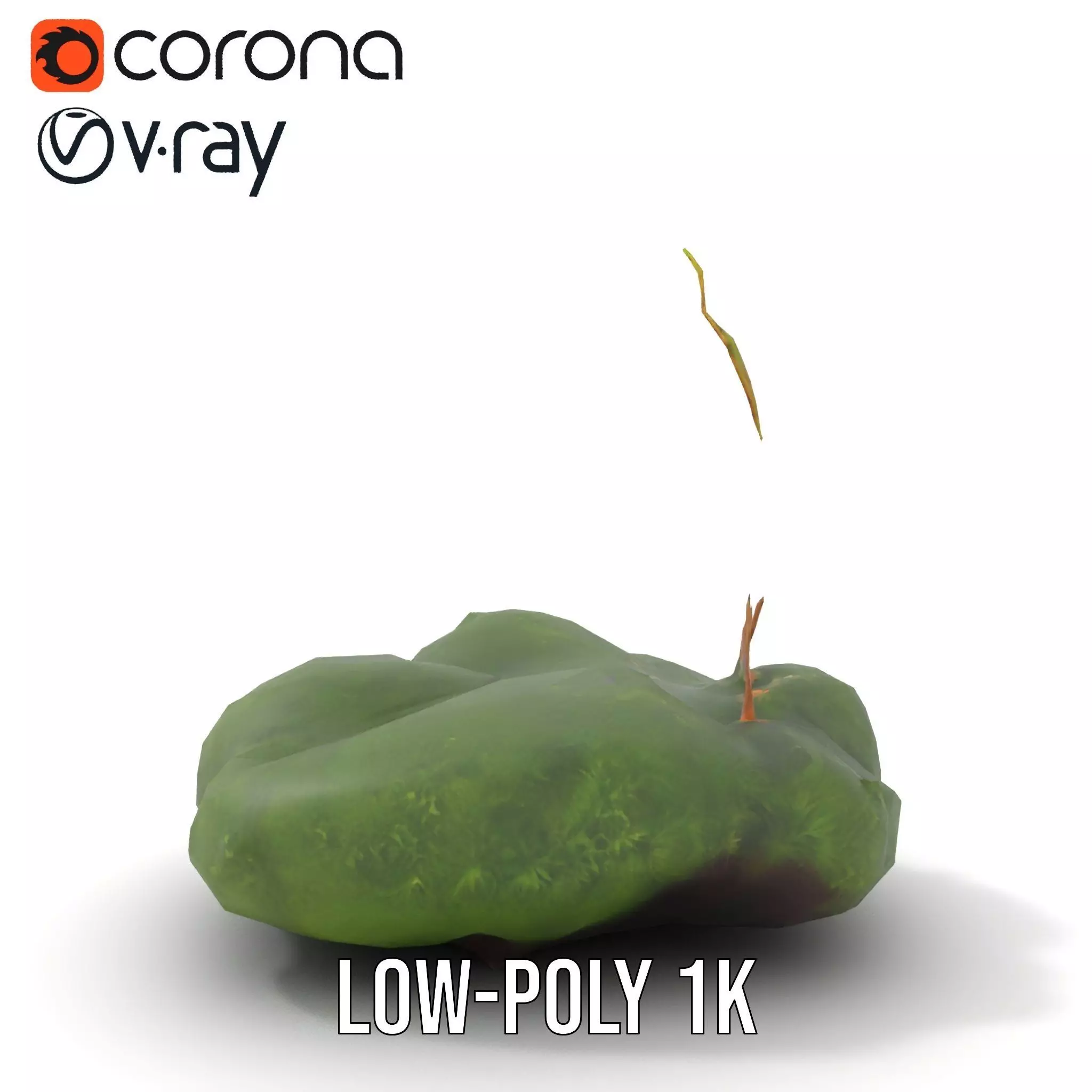 Lush Greenery Arrangement model pack Low-poly 3D model_26