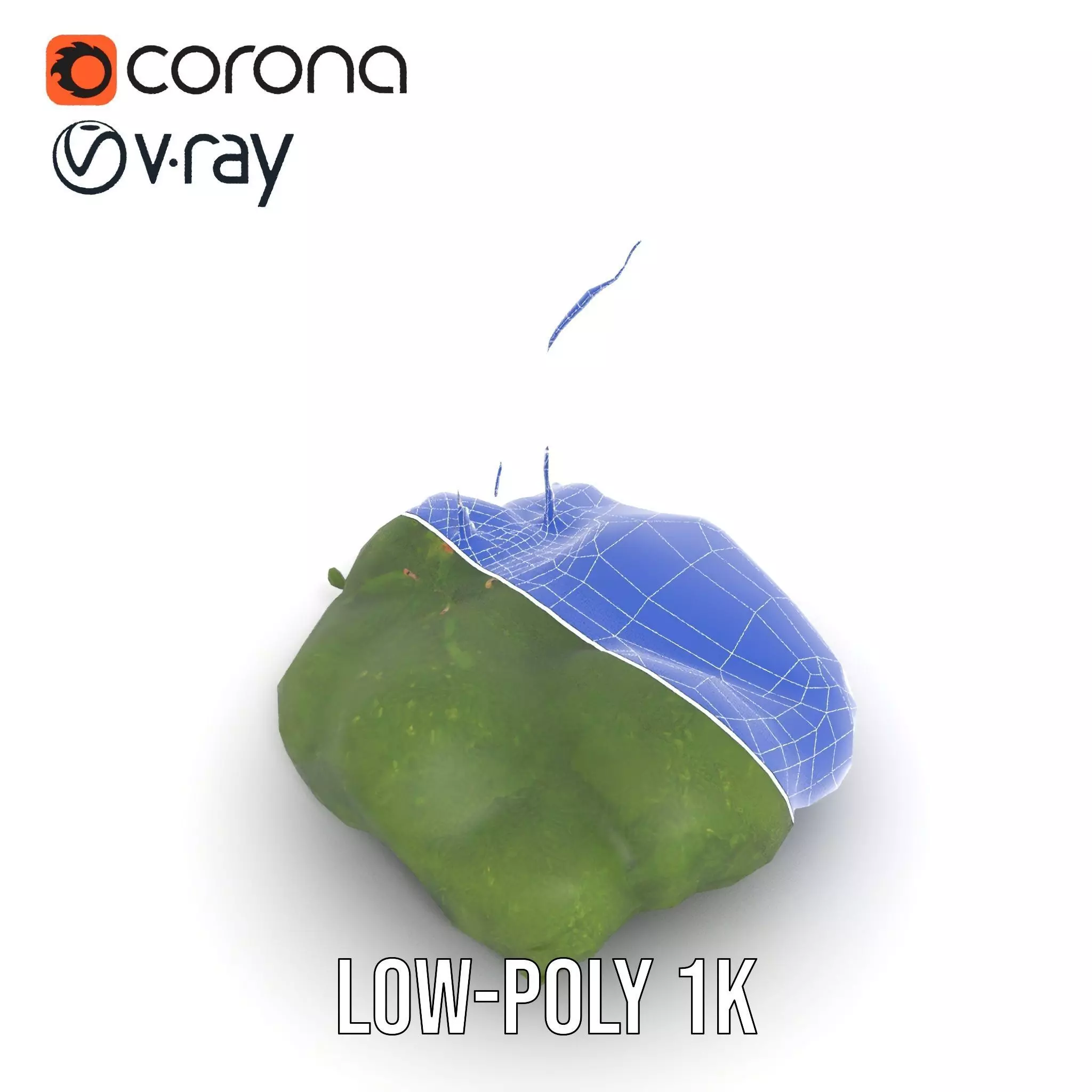 Lush Greenery Arrangement model pack Low-poly 3D model_23