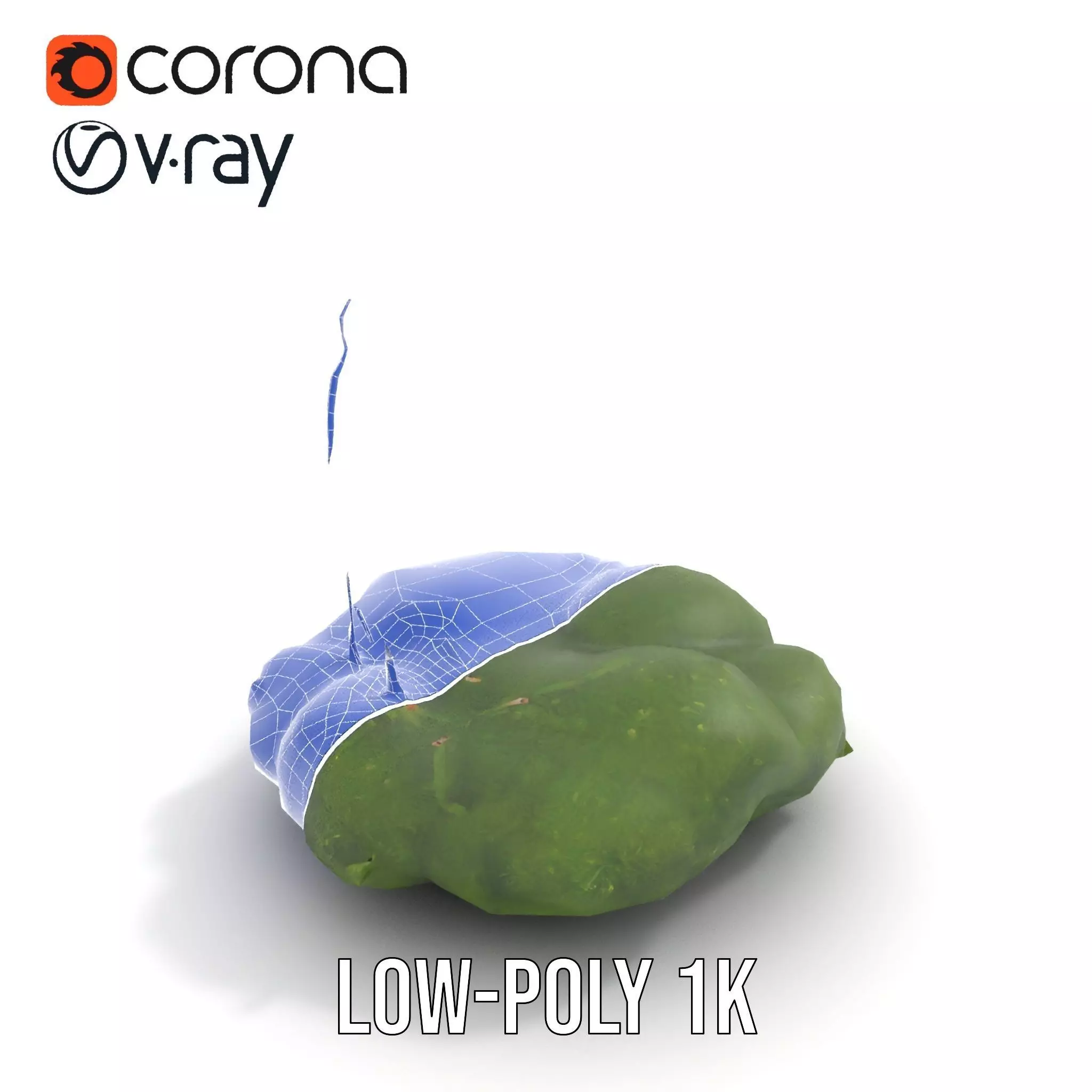 Lush Greenery Arrangement model pack Low-poly 3D model_30