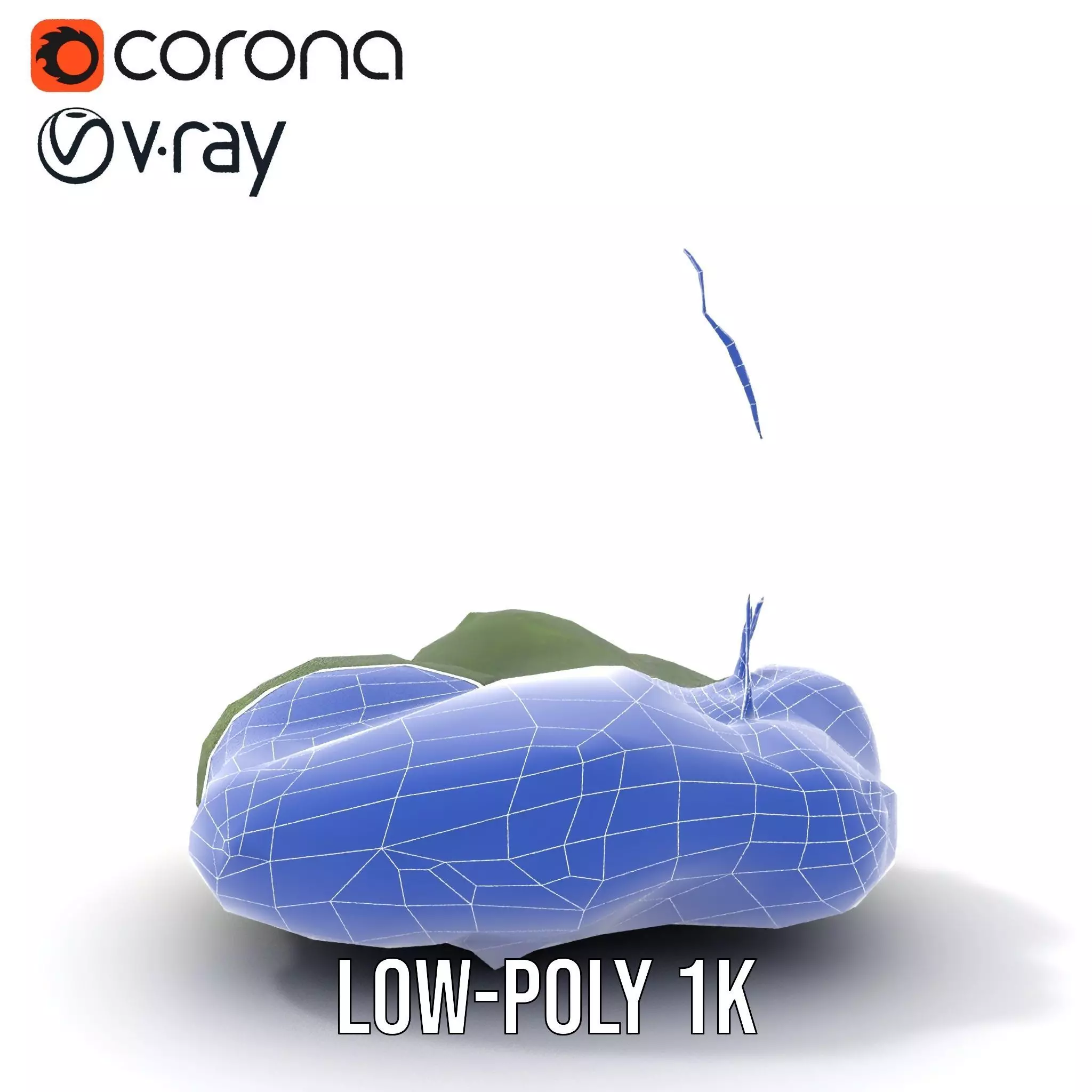 Lush Greenery Arrangement model pack Low-poly 3D model_20