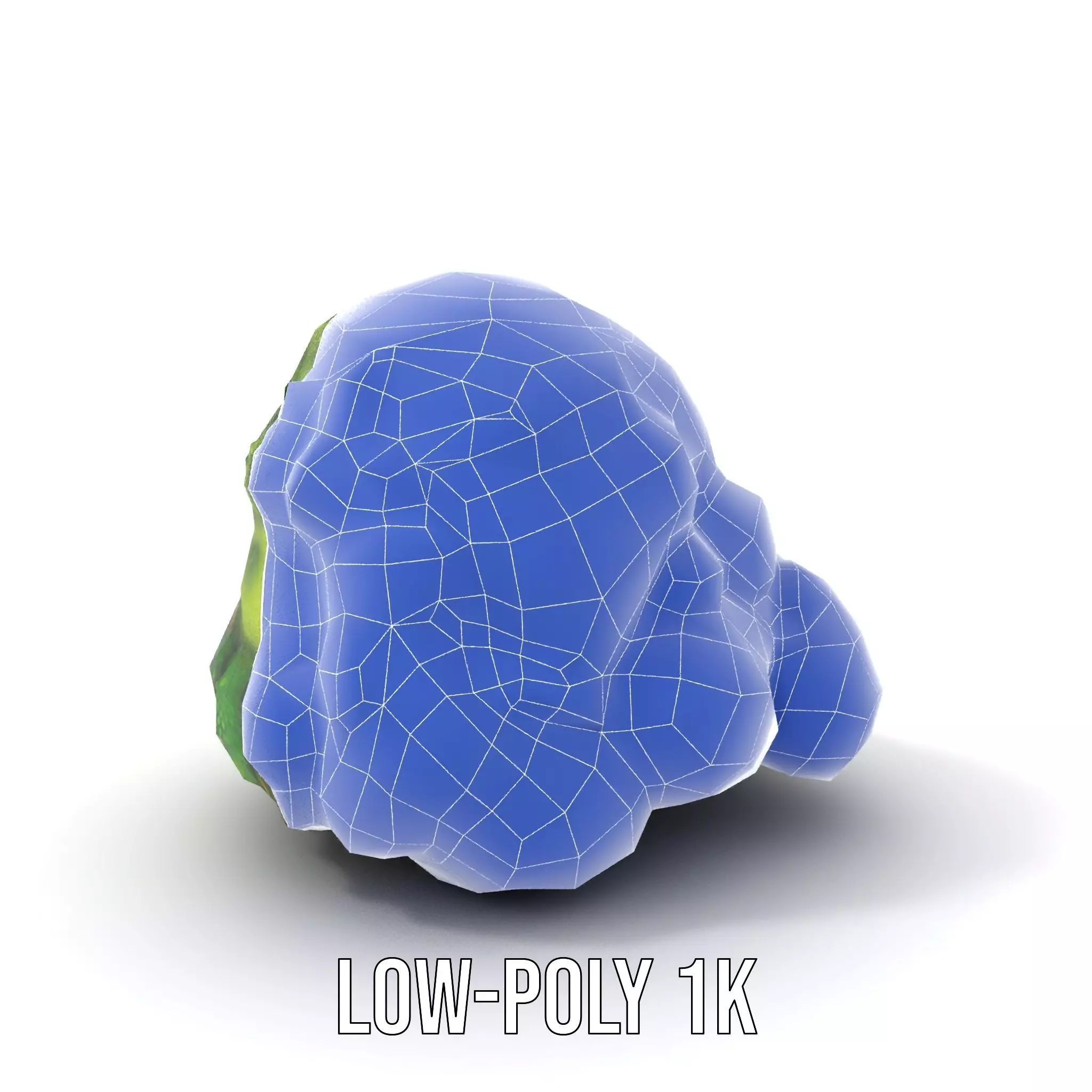 Lush Greenery Cluster model pack Low-poly 3D model_27