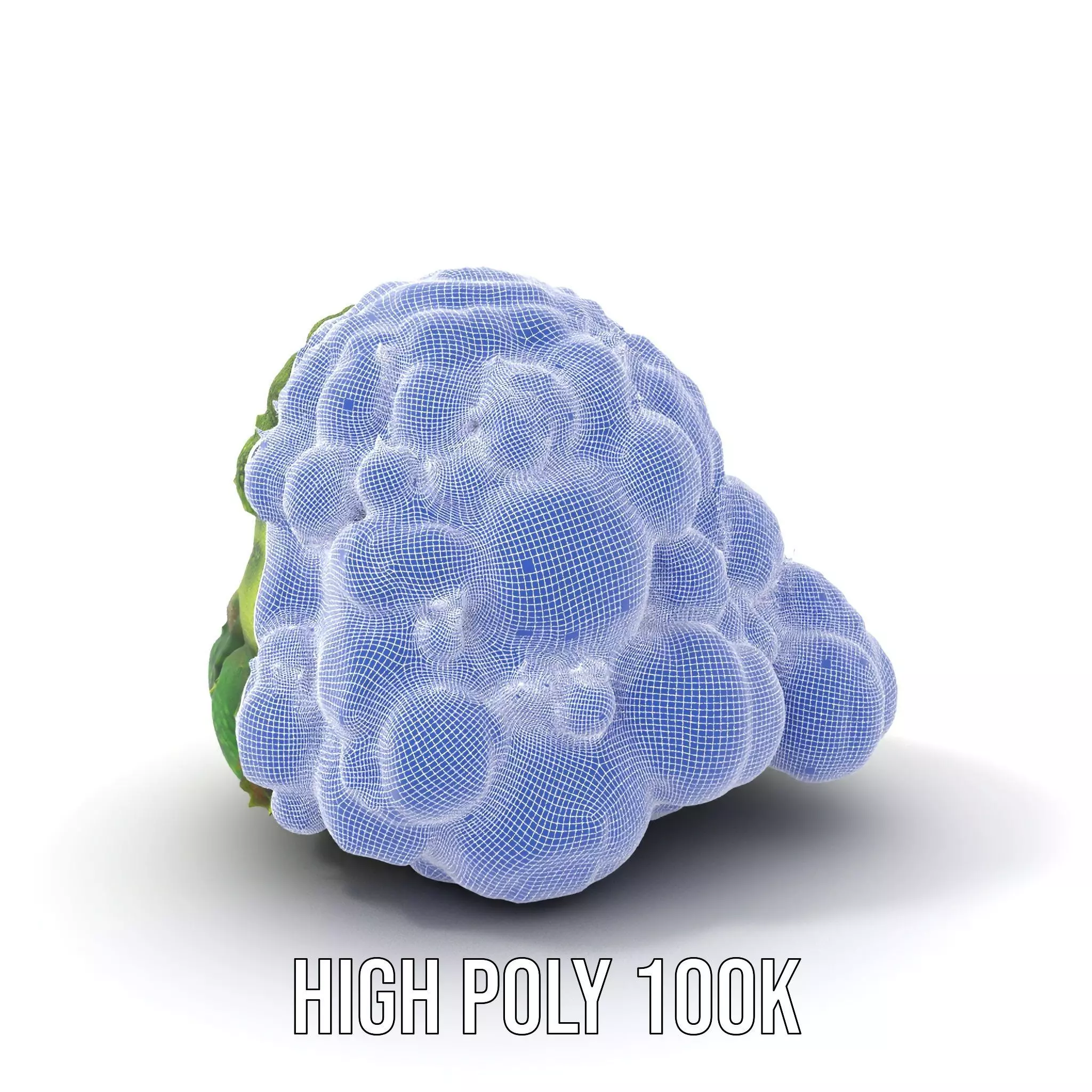 Lush Greenery Cluster model pack Low-poly 3D model_4