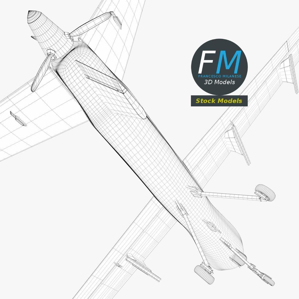 MQ-9 Reaper UAV drone 3D model_8