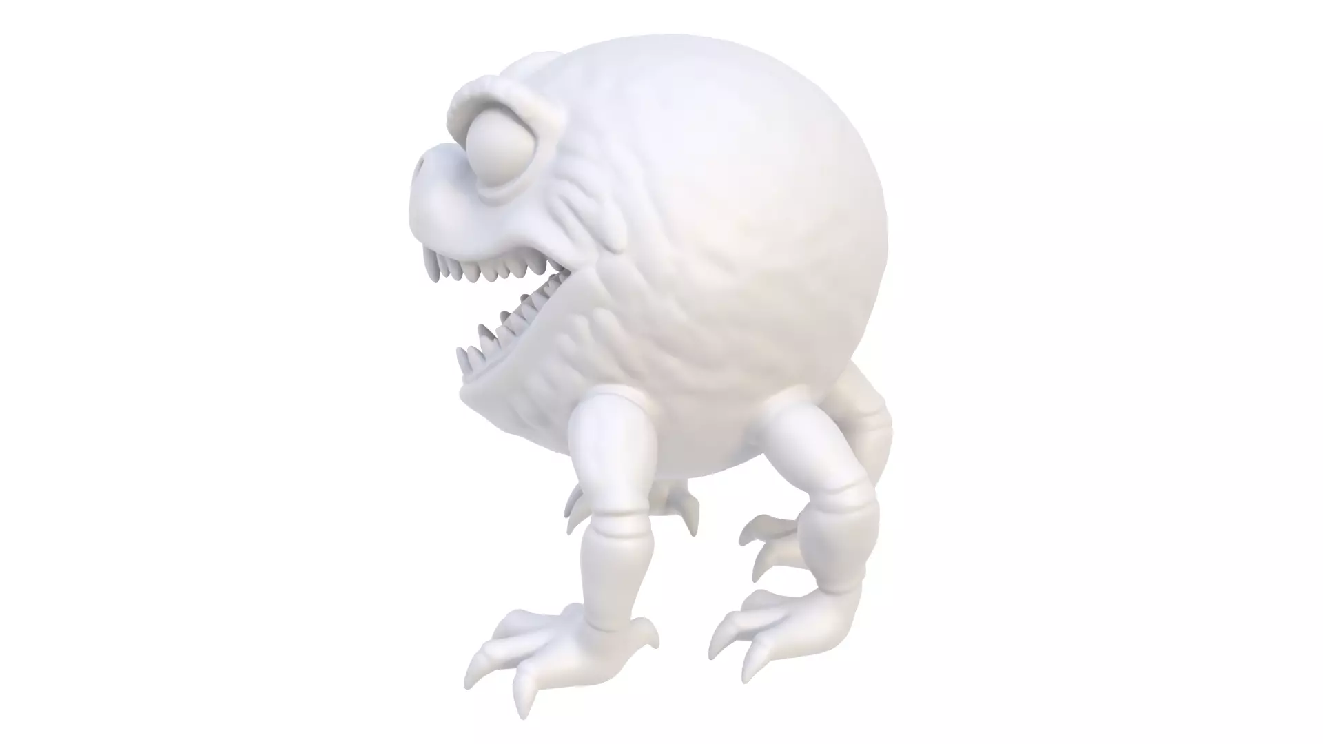 Monster character 10 3D model_3