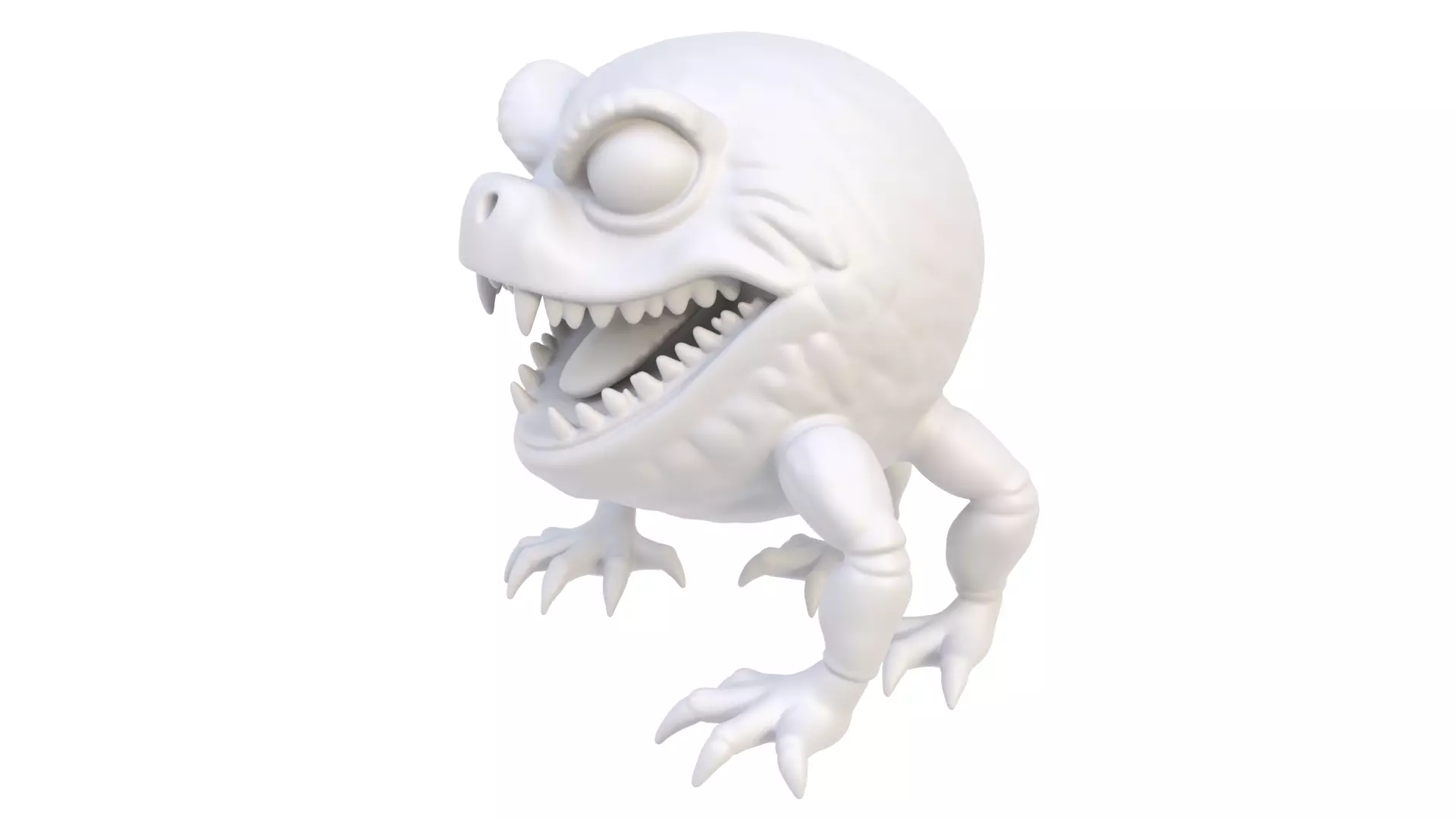 Monster character 10 3D model_2