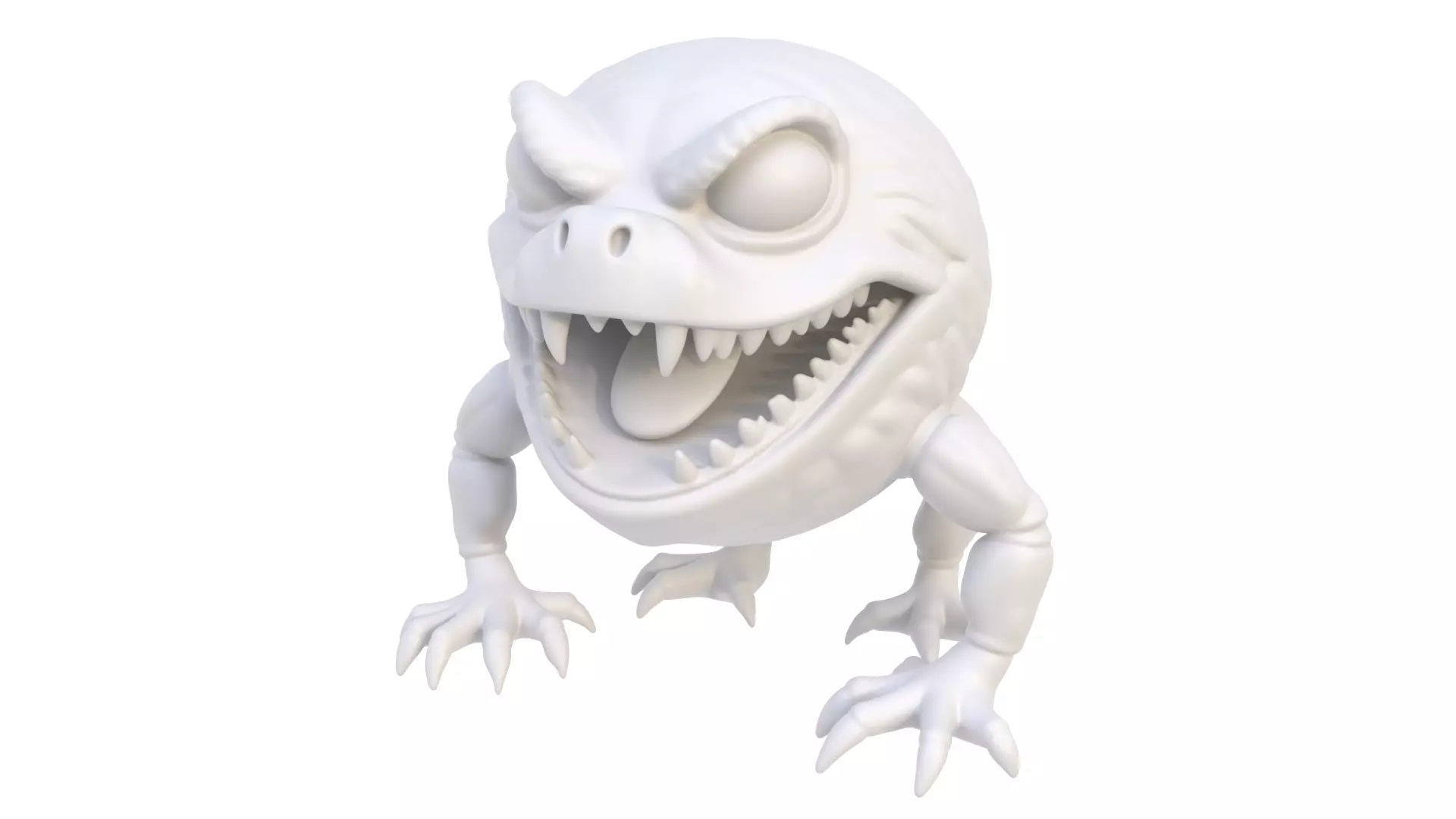 Monster character 10 3D model_0
