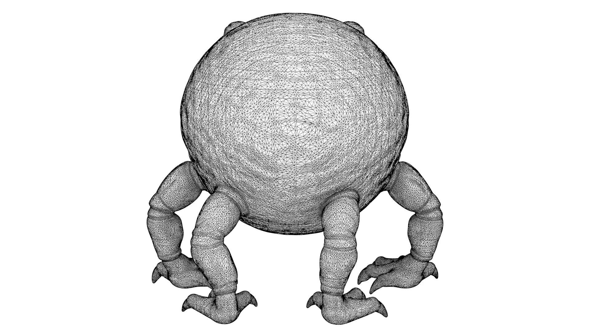 Monster character 10 3D model_10