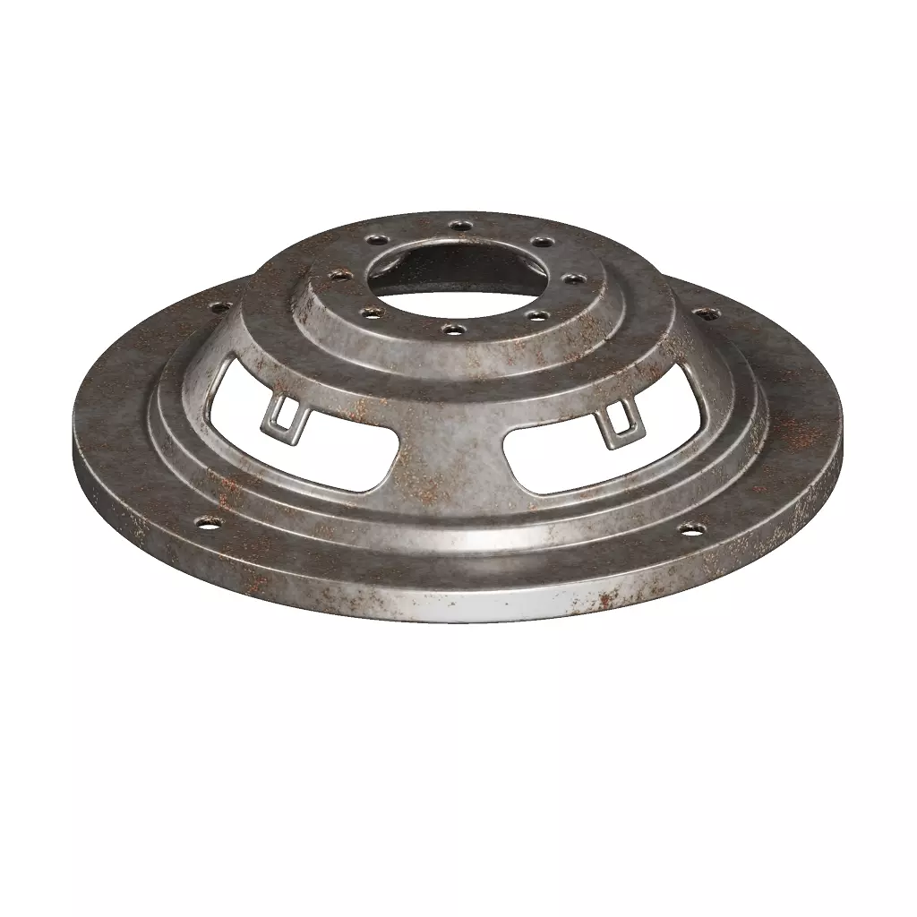 Rusty Speaker Frame 3D model