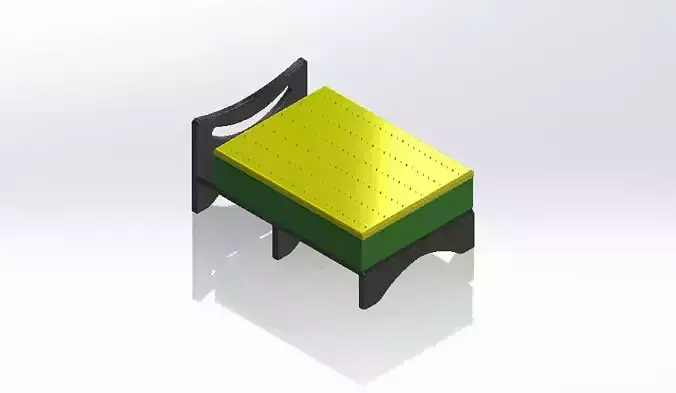 Bed Frame Inspired Kitchen Sponge Holder 