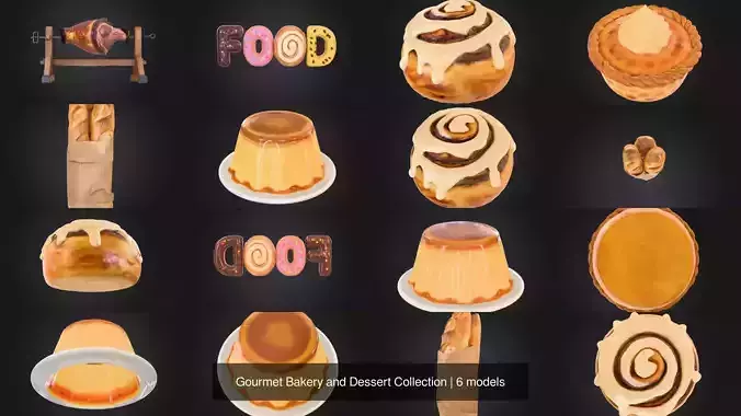 Gourmet Bakery and Dessert Collection 