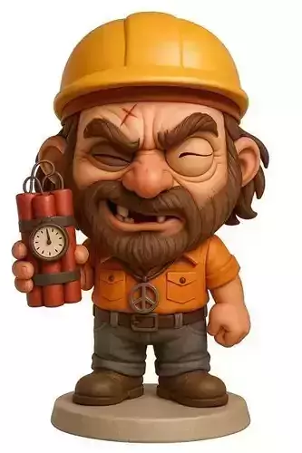 ALKODI - Worker Printable Doll