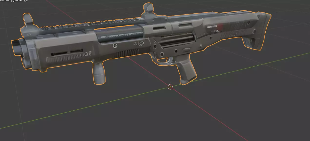 Ram 1 from Stalker 2  3D model_0