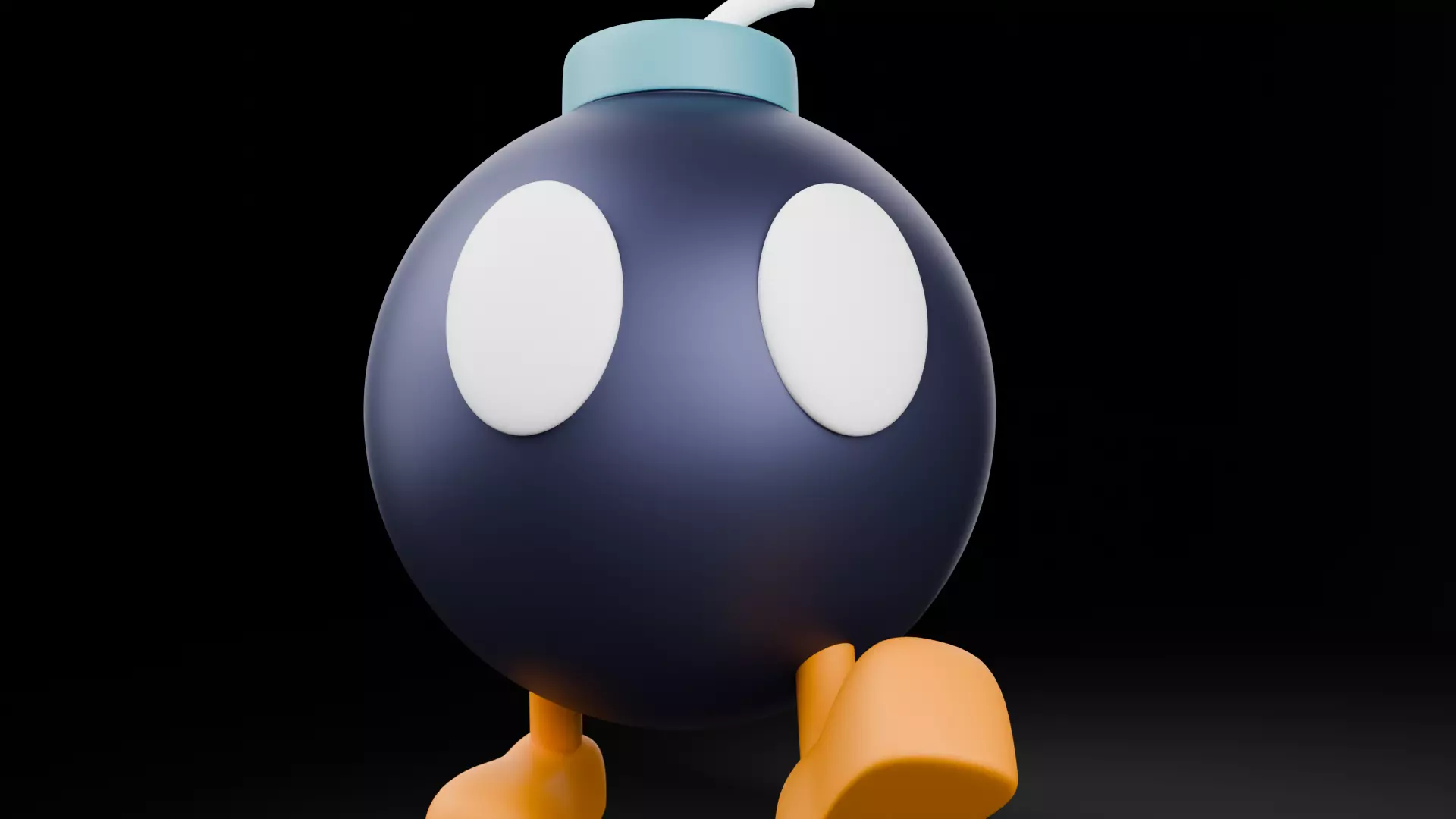 Mario Bomb High-Quality 3D Model 3D model_2