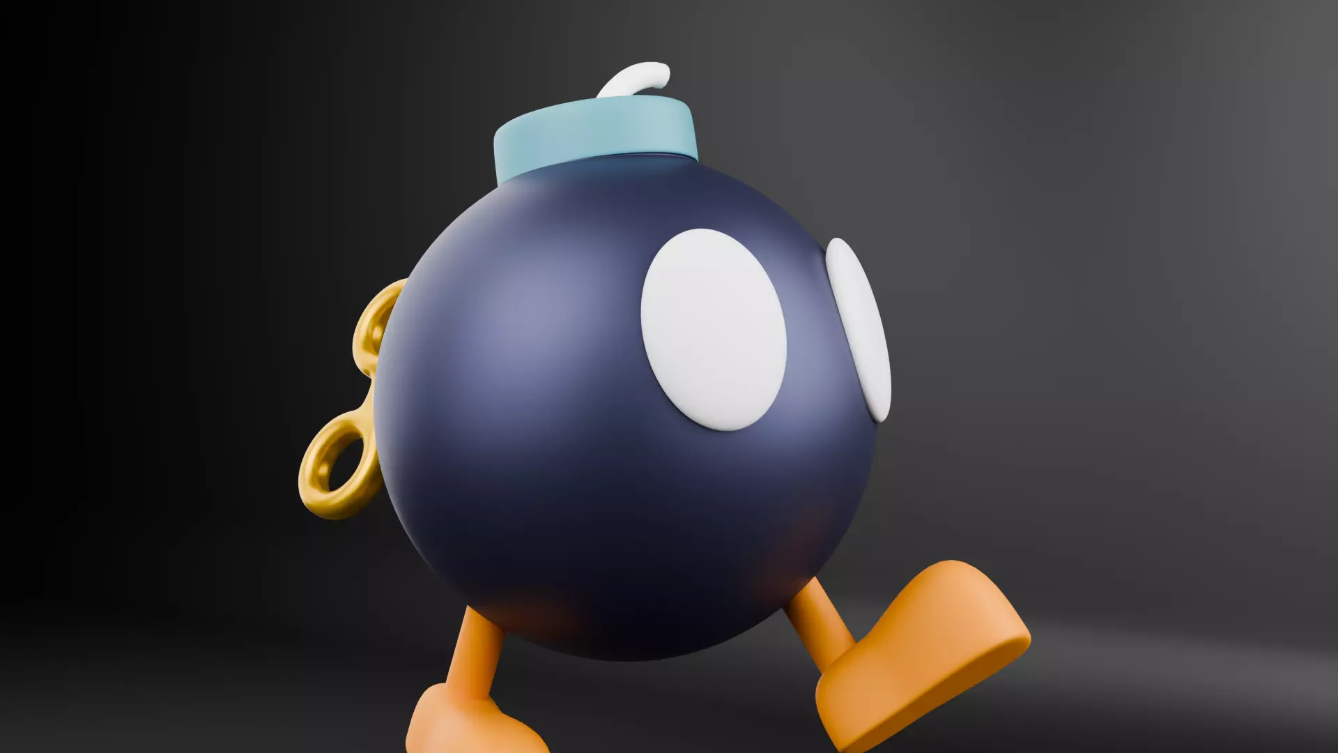 Mario Bomb High-Quality 3D Model 3D model_0