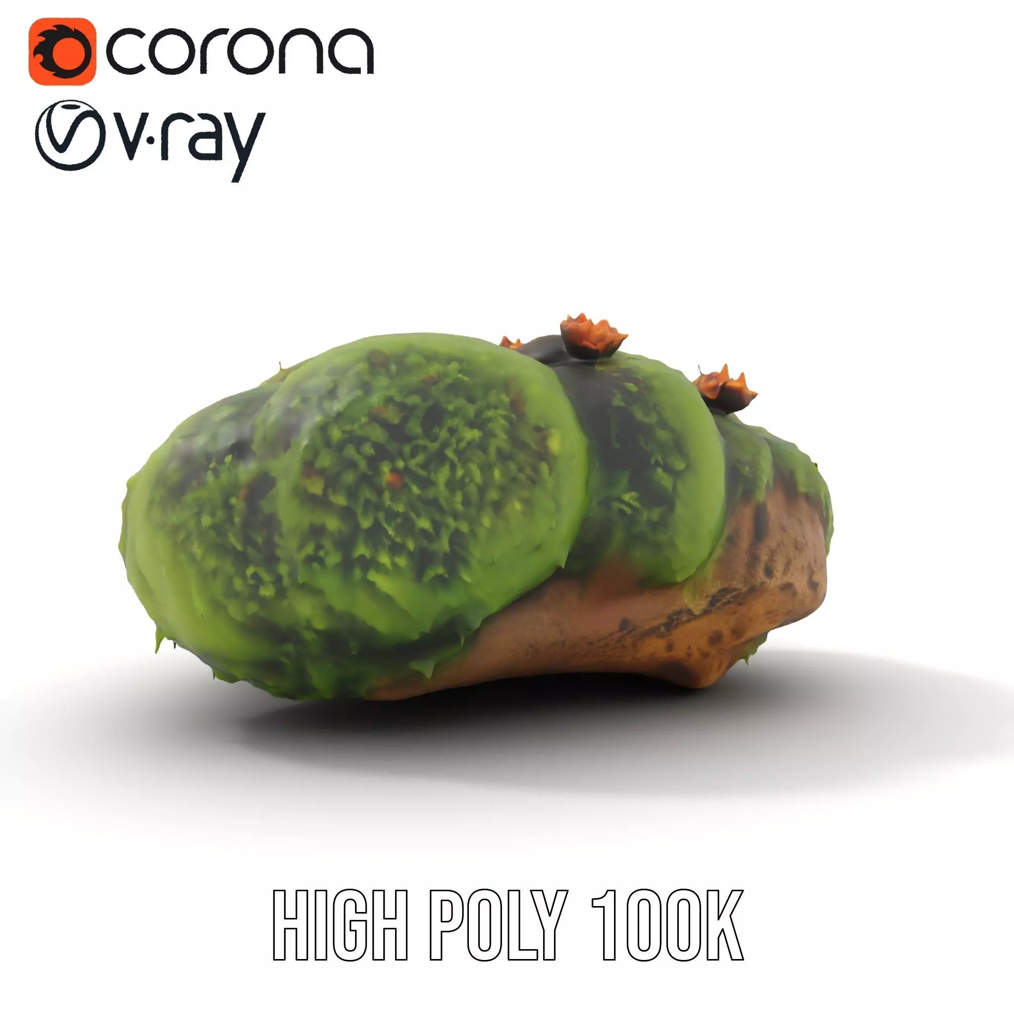 Verdant Mossy Rock model pack Texture_28