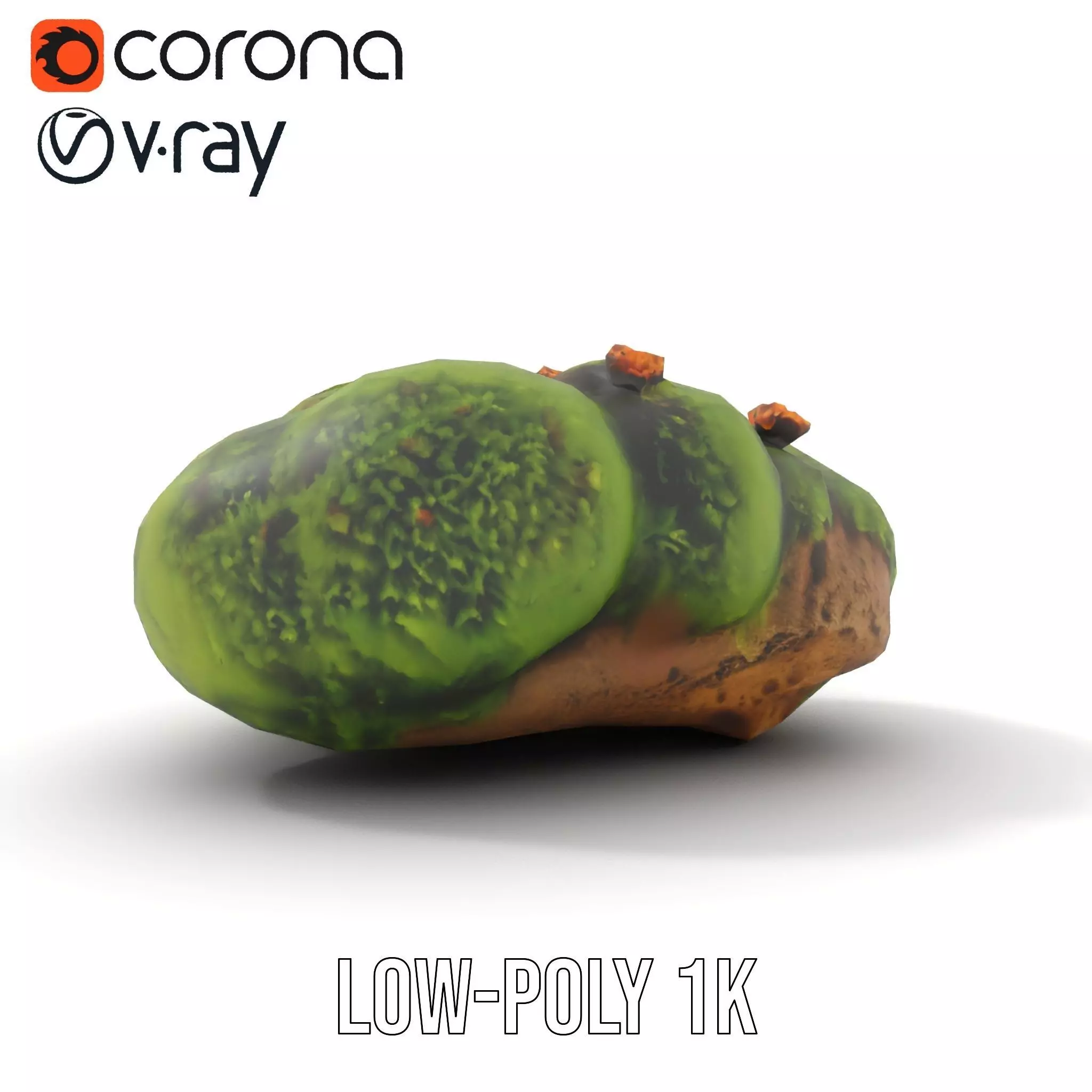 Verdant Mossy Rock model pack Texture_16