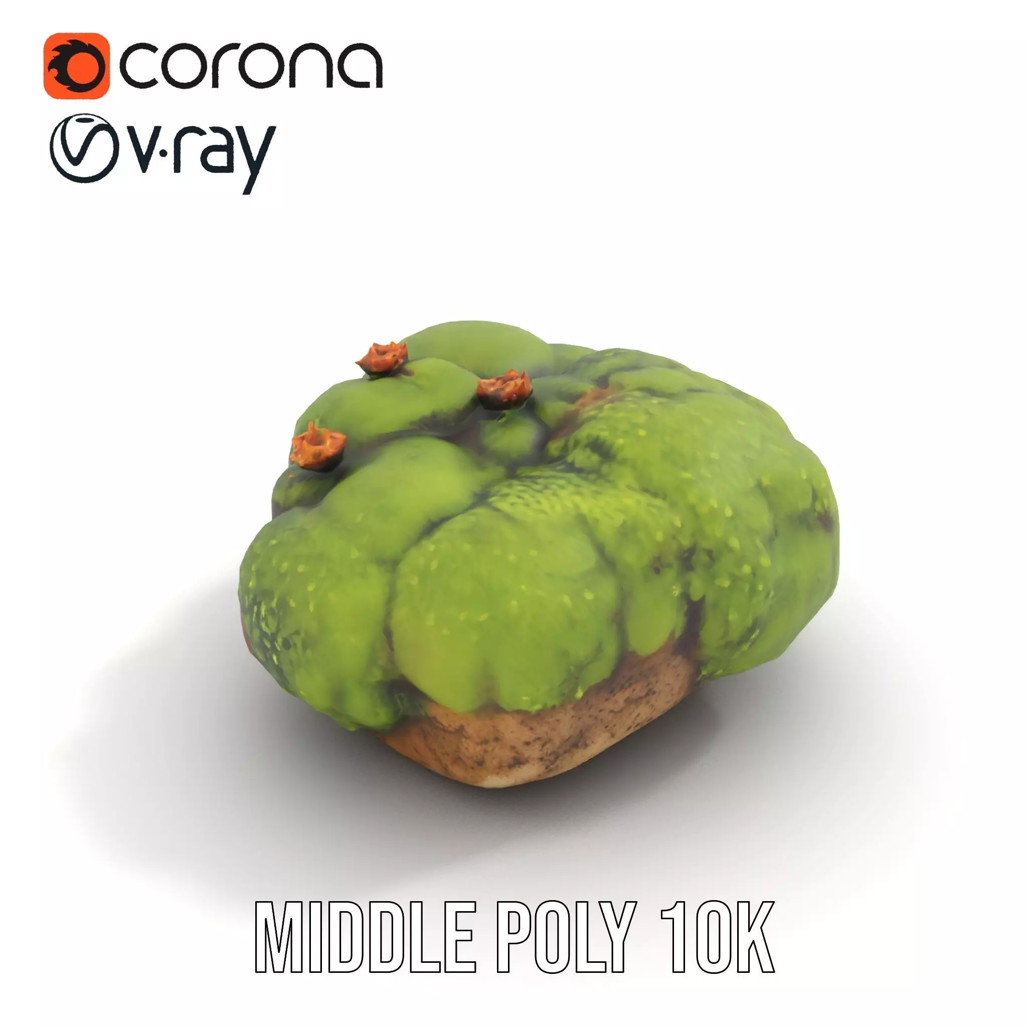 Verdant Mossy Rock model pack Texture_6