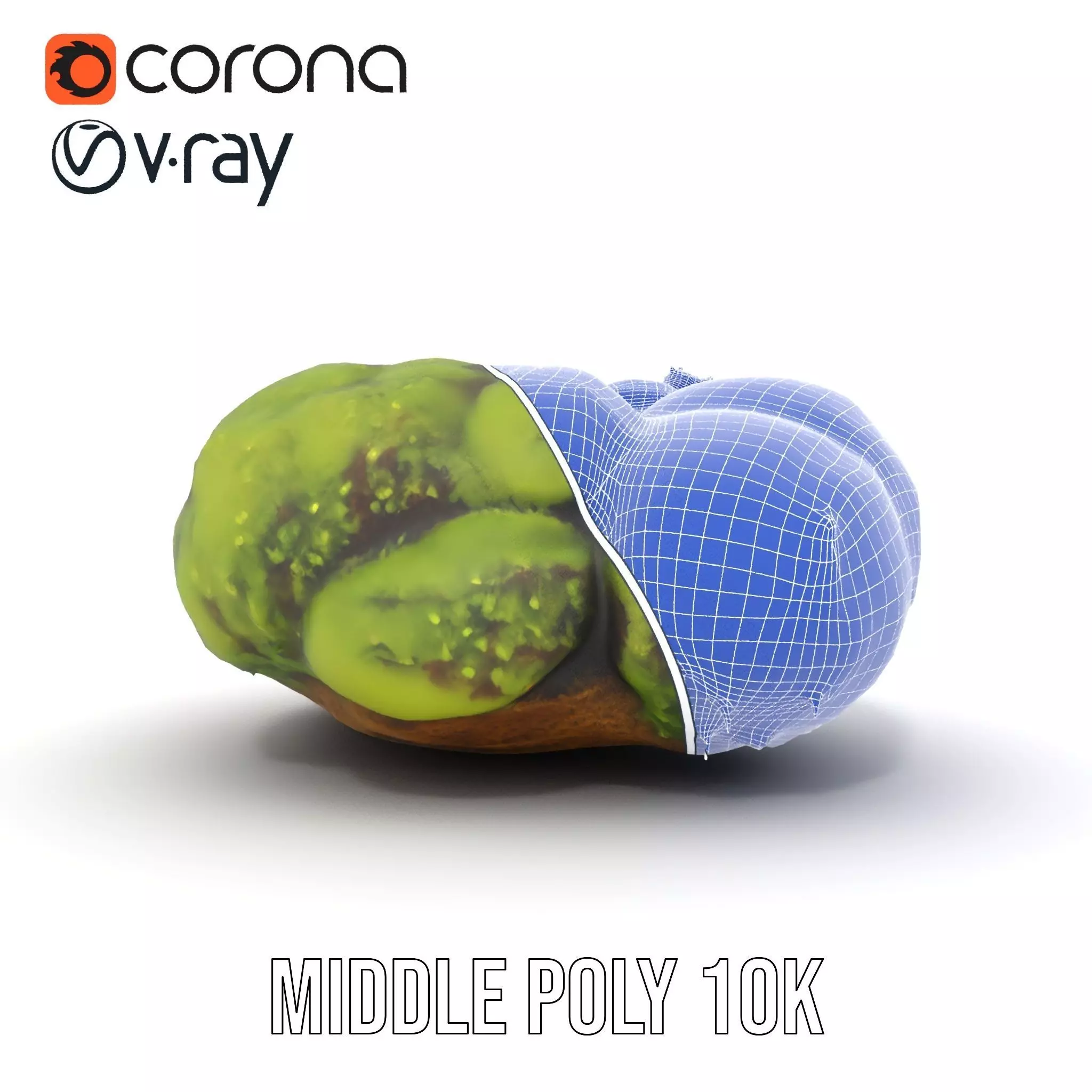 Verdant Mossy Rock model pack Texture_26