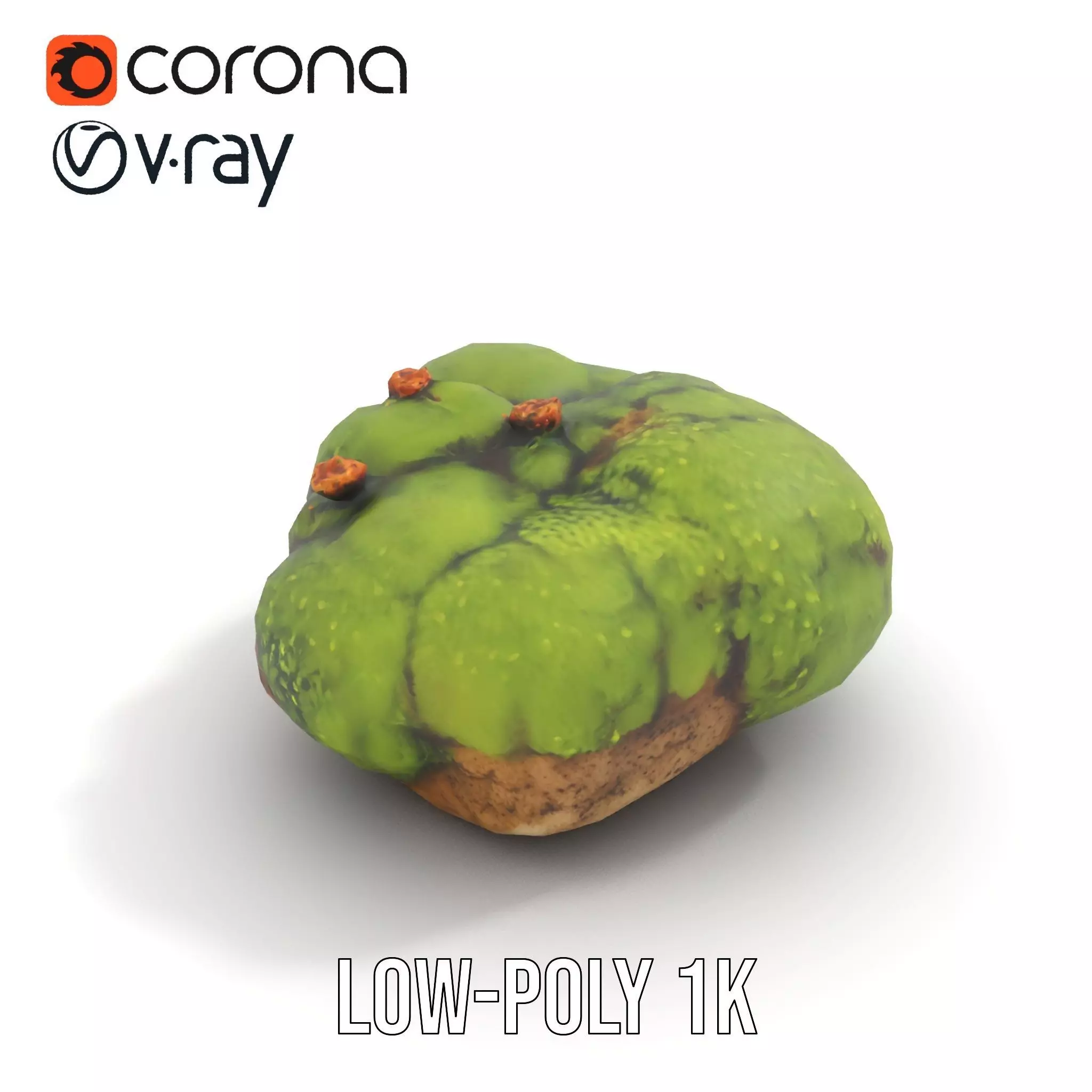 Verdant Mossy Rock model pack Texture_9