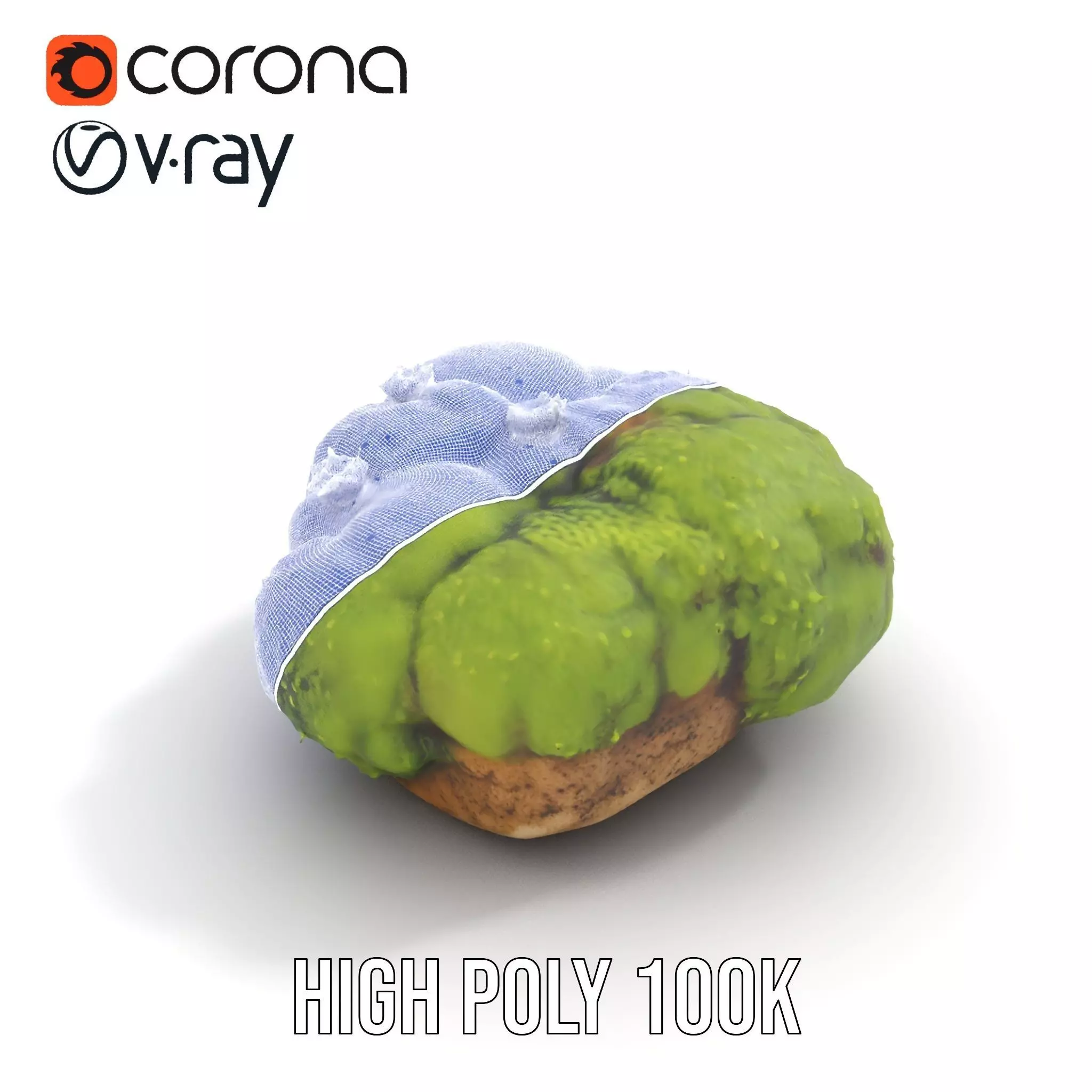 Verdant Mossy Rock model pack Texture_32